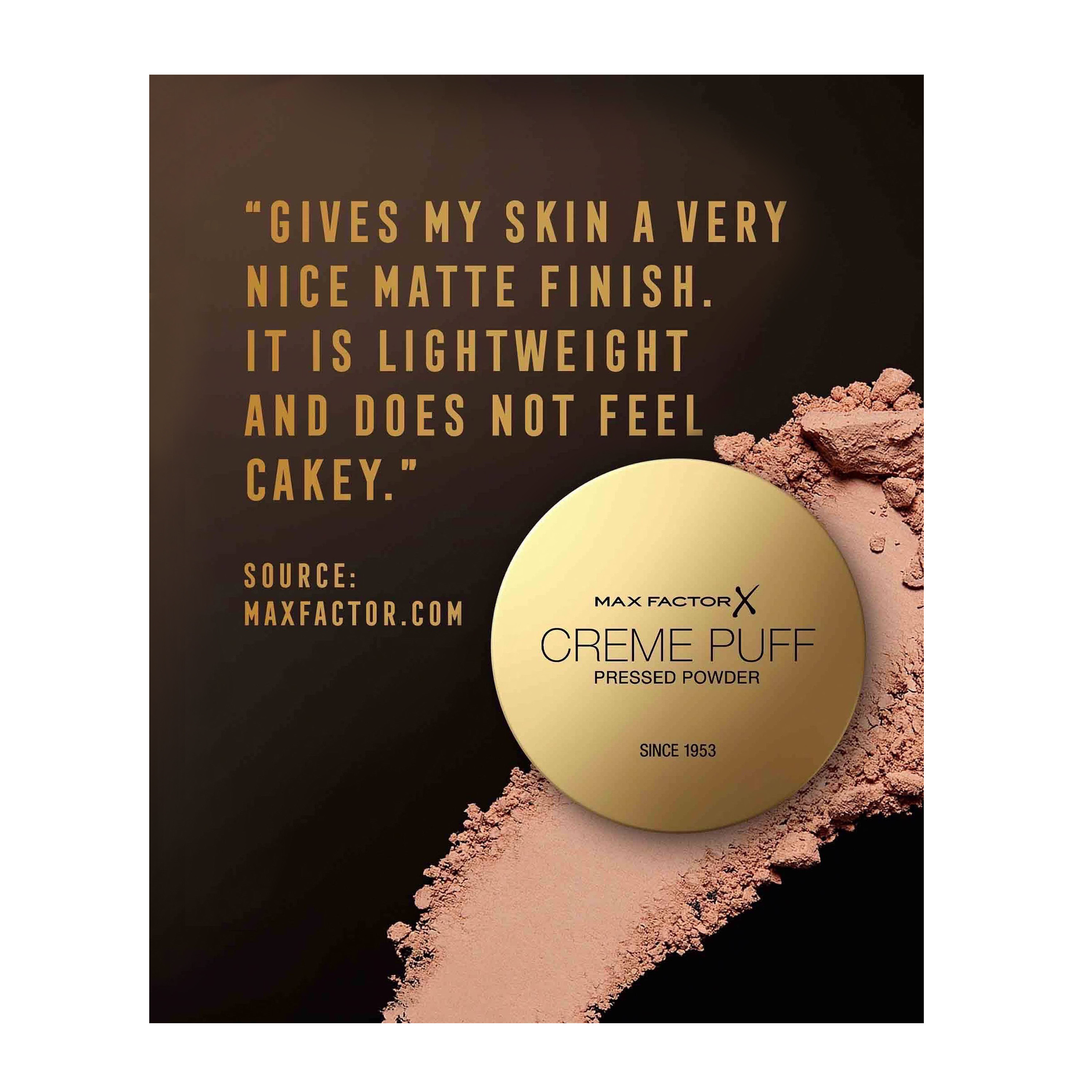 Max Factor Creme Puff Pressed Compact Powder - 21 gms-beautyandpersonalcare-makeup-face-facepowders-image-24
