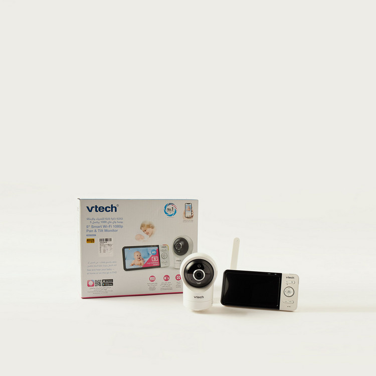 V-Tech Smart Wi-Fi Pan and Tilt Baby Monitor - 5 inch