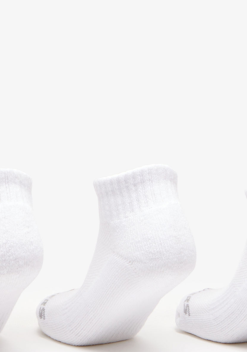 Skechers Printed Crew Length Sports Socks - Set of 3-Boy%27s Socks-image-1