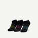 Skechers Printed Ankle Length Sports Socks - Set of 3-Women%27s Socks-thumbnail-0