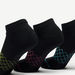 Skechers Printed Ankle Length Sports Socks - Set of 3-Women%27s Socks-thumbnail-1