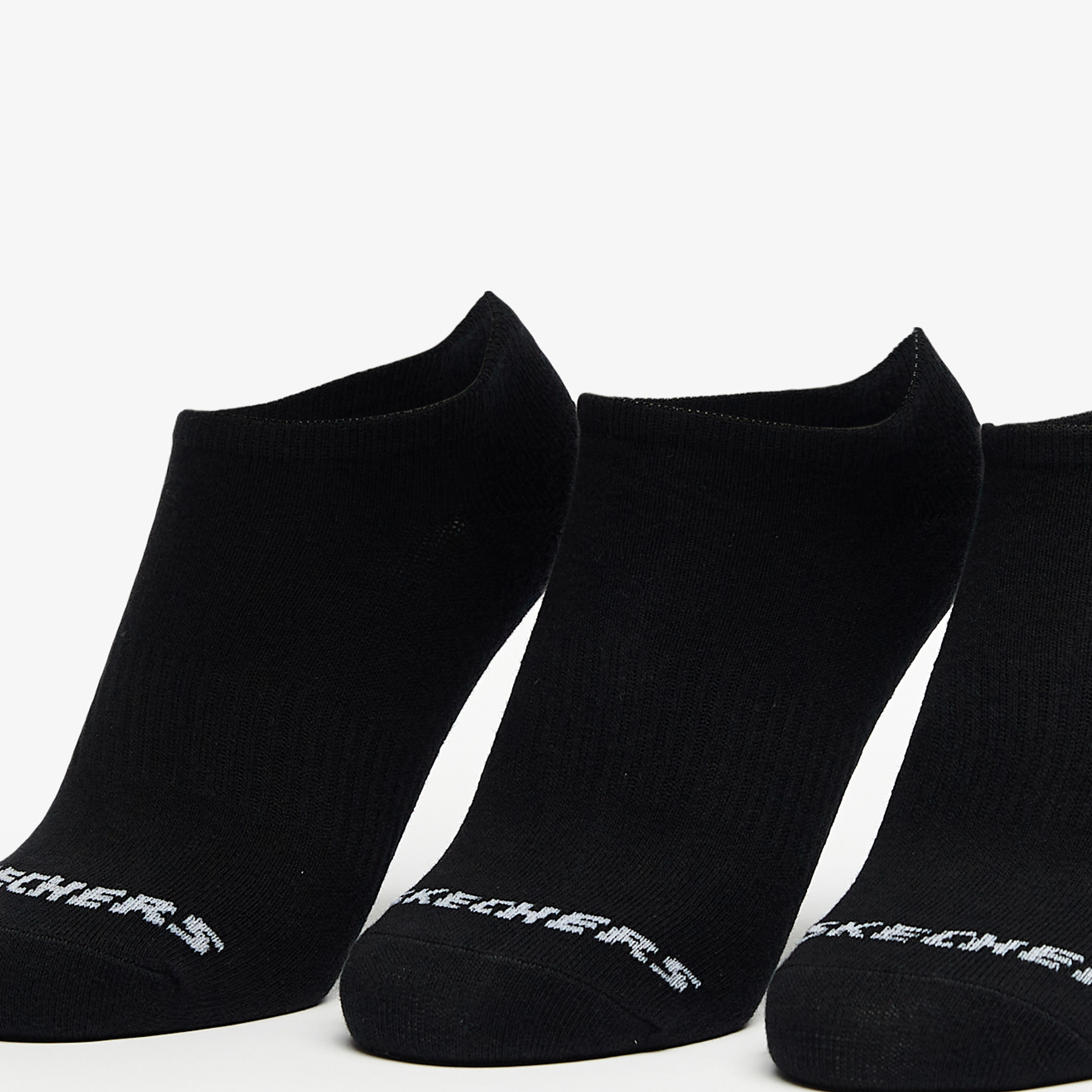 Skechers Women's Non-Terry Invisible Sports Socks - S114041C-001-women-socksandstockings-image-2