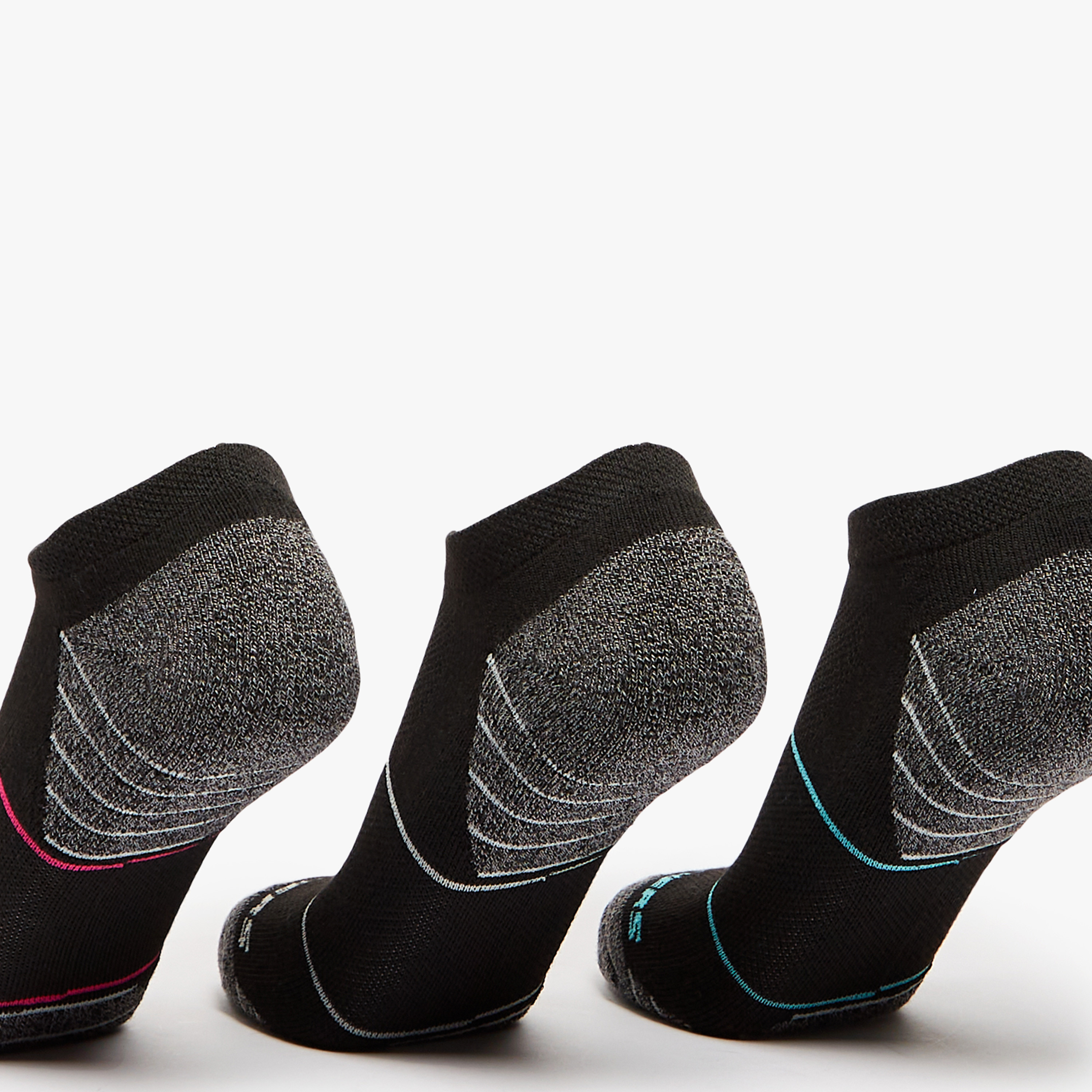 Skechers 3-Piece Ankle Length Sports Socks Set - S114343-016-women-socksandstockings-image-2