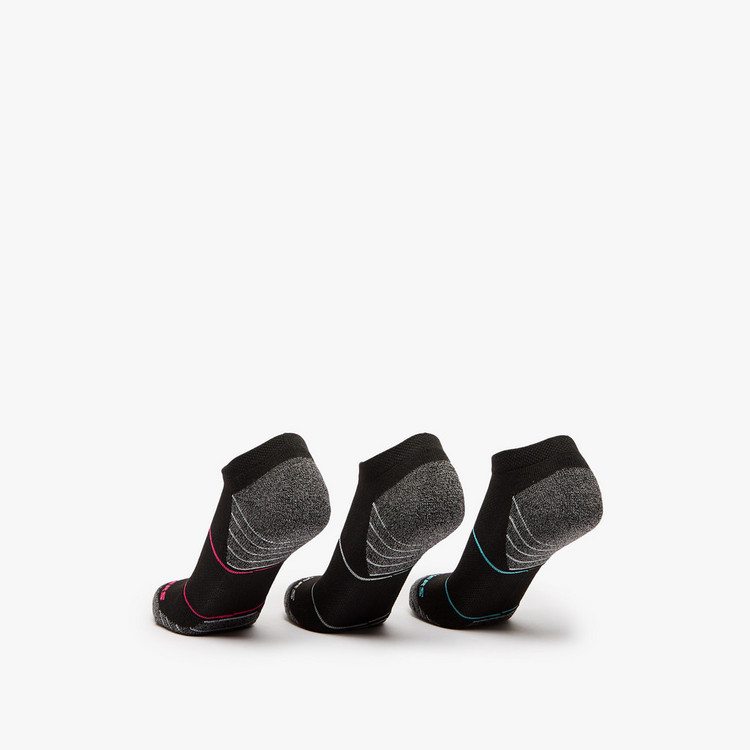 Skechers Printed Ankle Length Socks - Set of 3