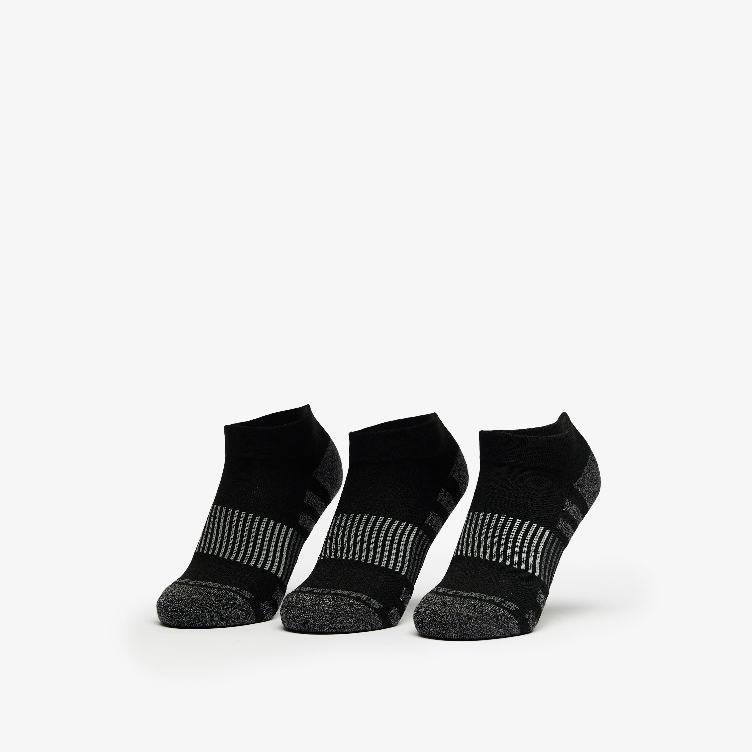 Skechers Women's Extended Terry Crew Length Sports Socks - S114344-001-women-socksandstockings-image-1