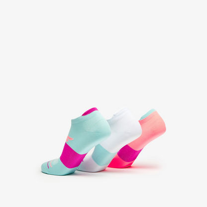 Skechers Printed Ankle Length Socks - Set of 3-Women%27s Socks-image-2