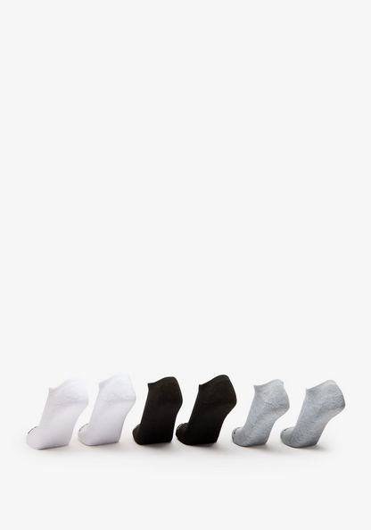 Skechers Solid Ankle Length Socks - Set of 6
