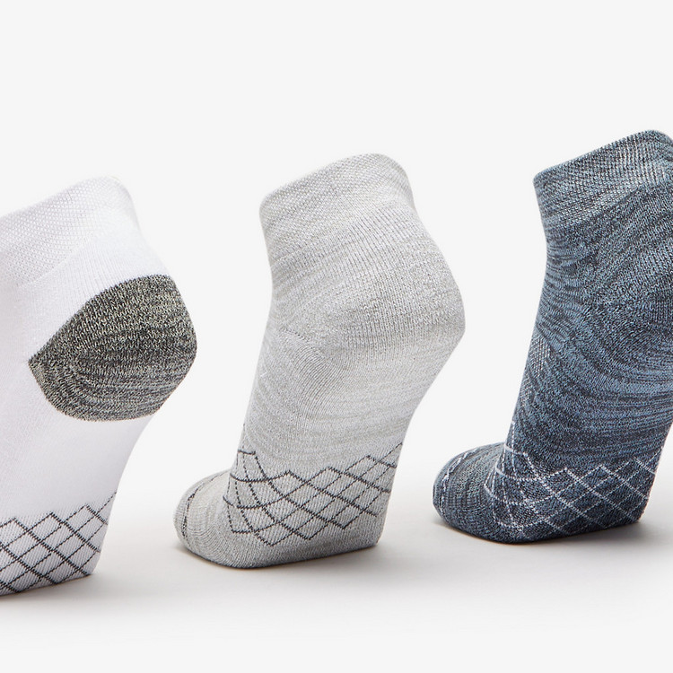 Skechers Printed Crew Length Socks - Set of 3