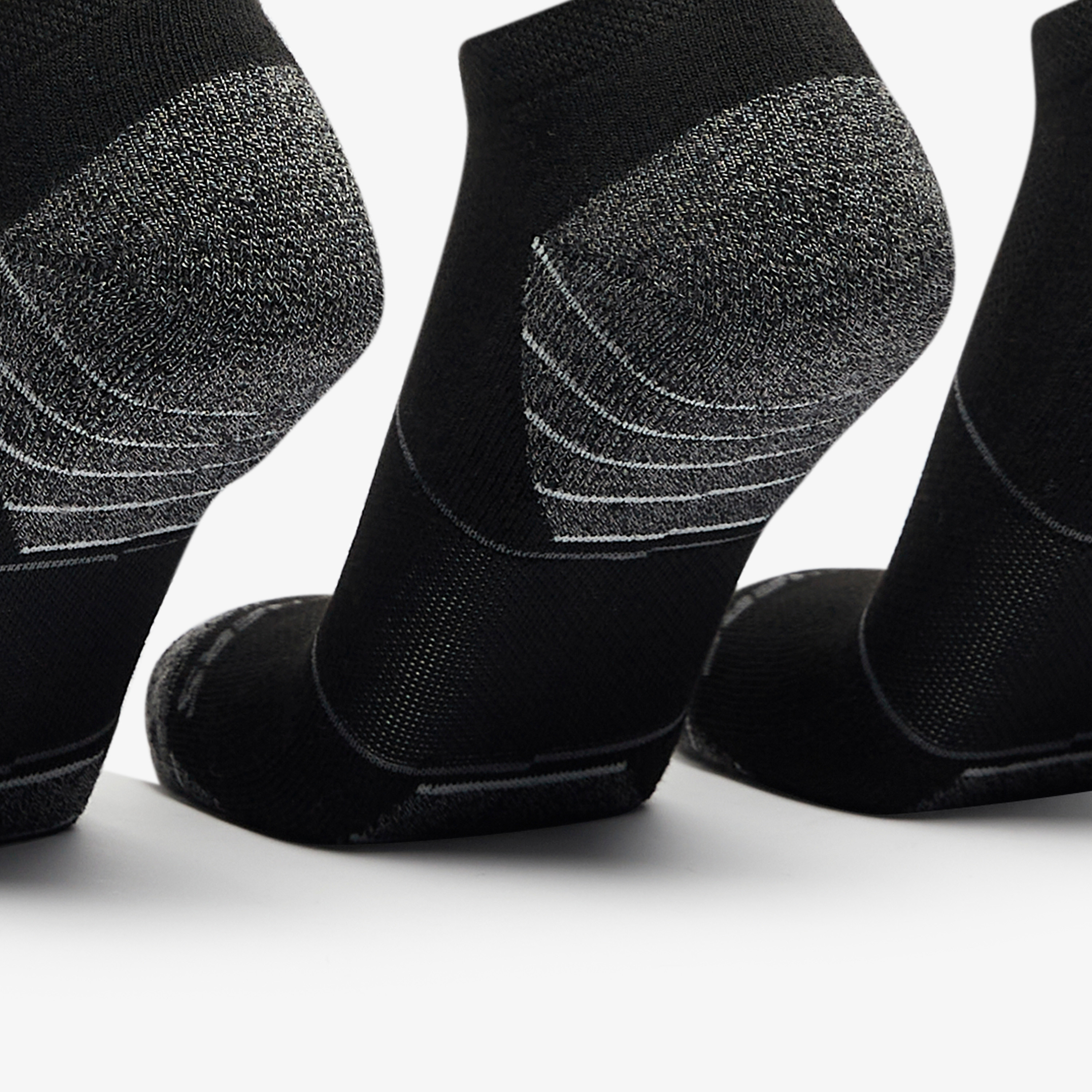 Skechers Men's Extended Terry Low Cut Sports Socks - S114346-001-men-socks-image-2