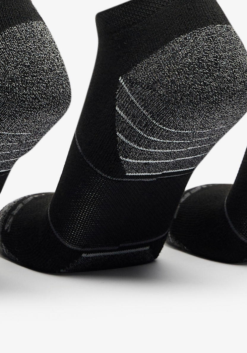 Skechers Men's Extended Terry Low Cut Sports Socks - S114346-001-Men%27s Socks-image-1
