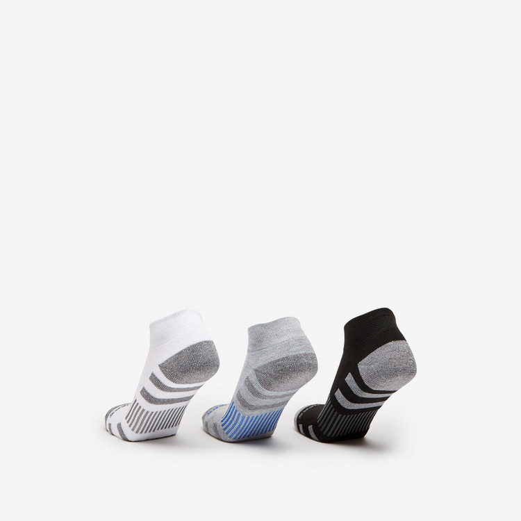 Skechers Textured Sports Socks - Set of 3