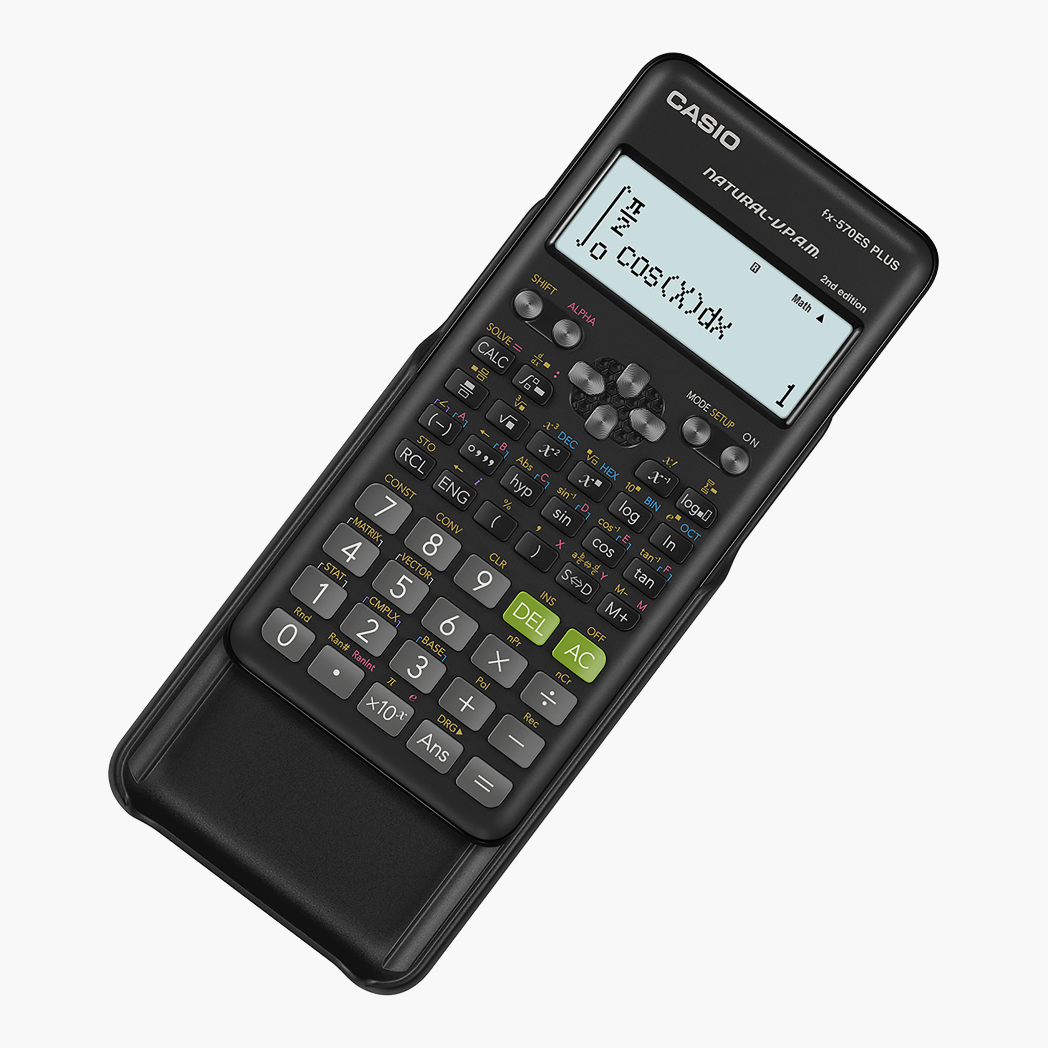 آلة حاسبة علمية معيارية سوداء من كاسيو-school-stationery-calculators-image-2