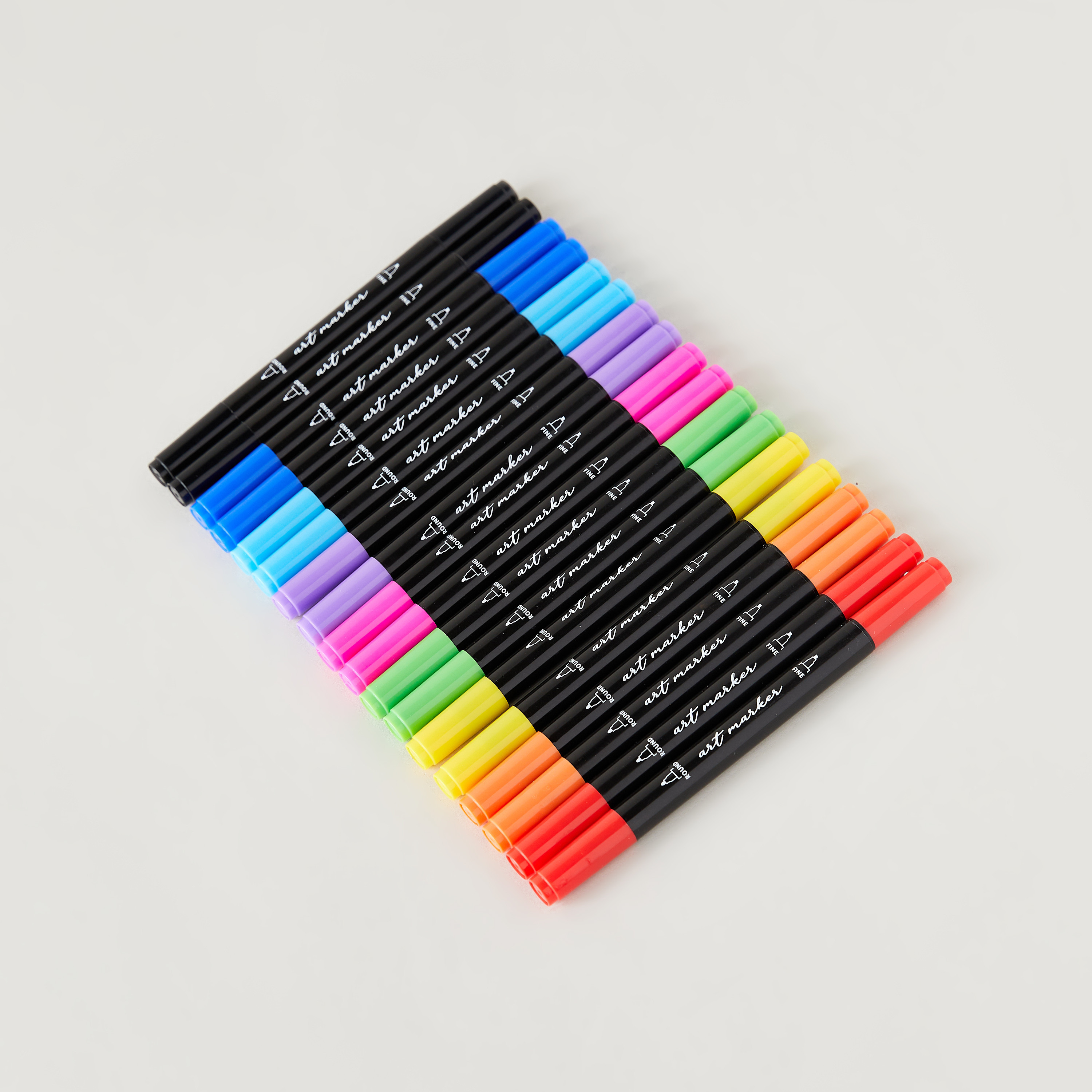 أقلام حبر متنوعة من سيلون - طقم من 18 قطعة-school-stationery-pensandpencils-image-1