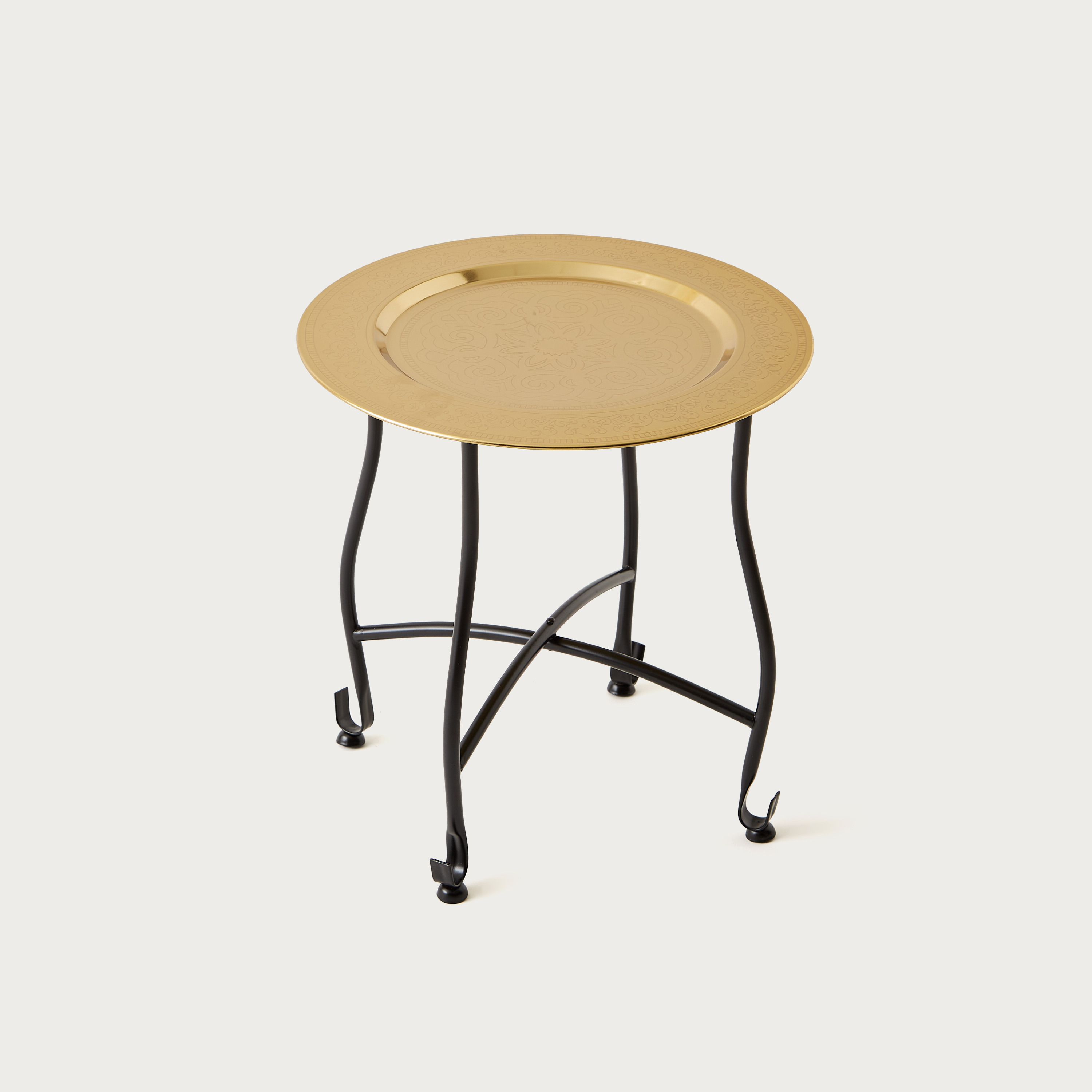 Moroccan Accent Table - 41x41x42 cms-furniture-livingroom-sideandendtables-image-1