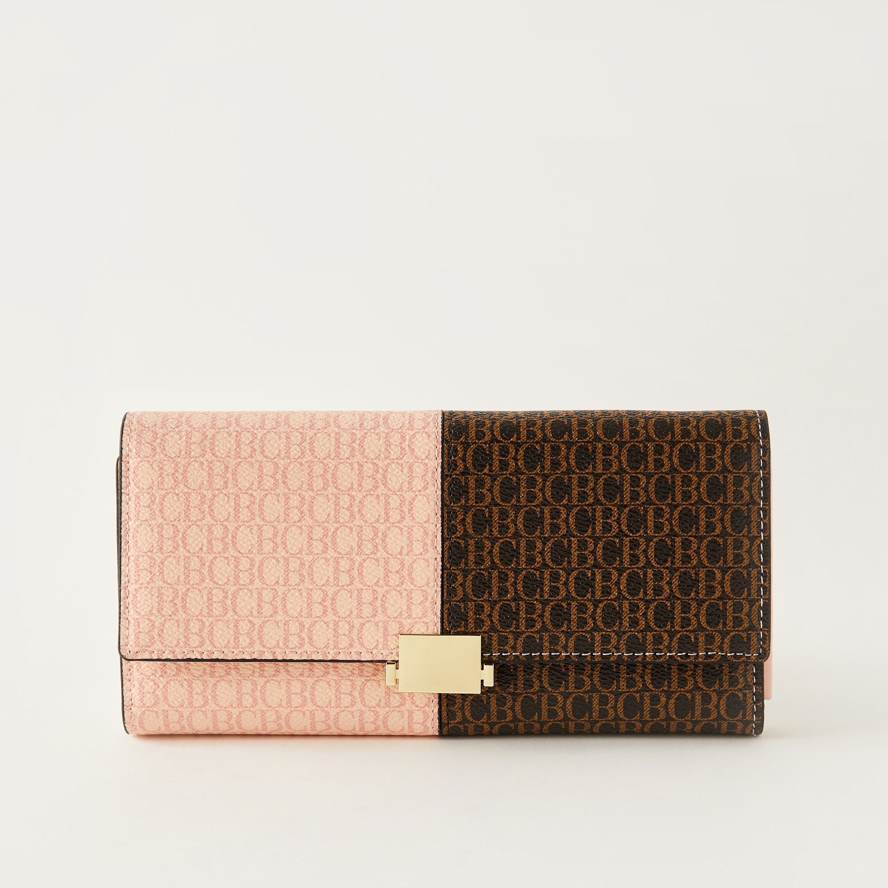 Chrisbella Printed Wallet with Flap Closure-women-bagsandwallets-wallets-image-1