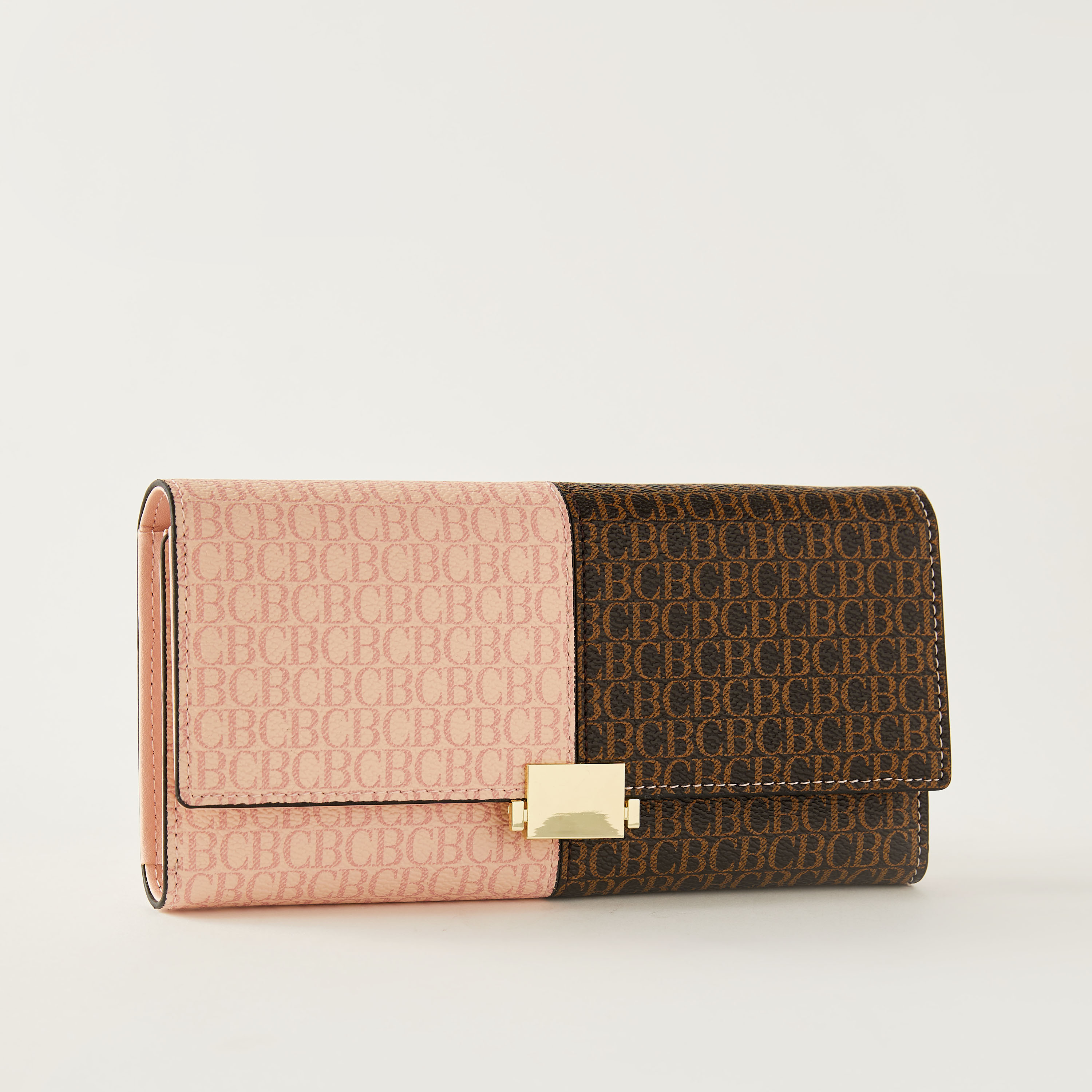 Chrisbella Printed Wallet with Flap Closure-women-bagsandwallets-wallets-image-2