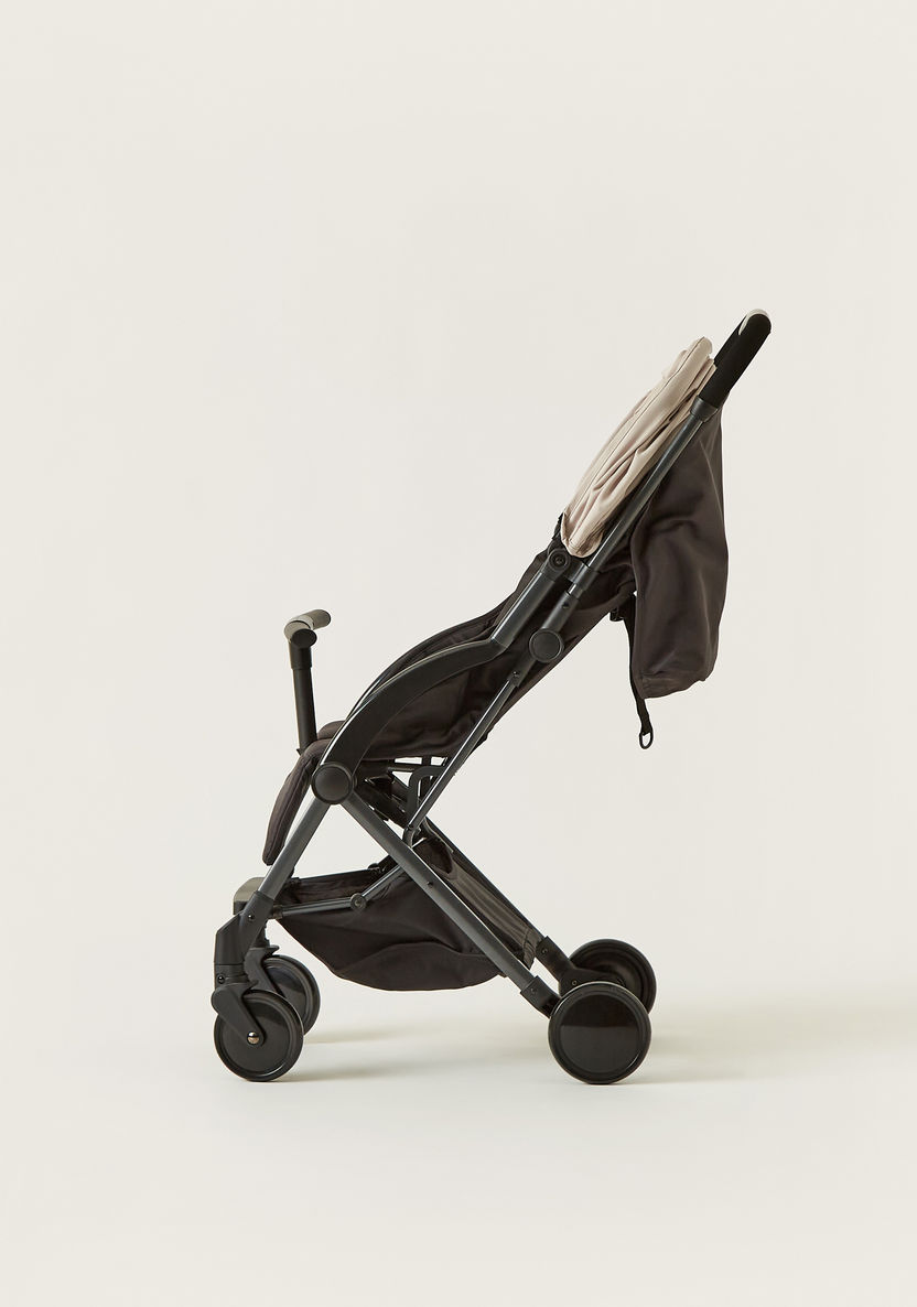 Giggles Porter Beige 3-Fold Baby Stroller with Swivel Wheels and Canopy (Upto 3 years)-Strollers-image-13