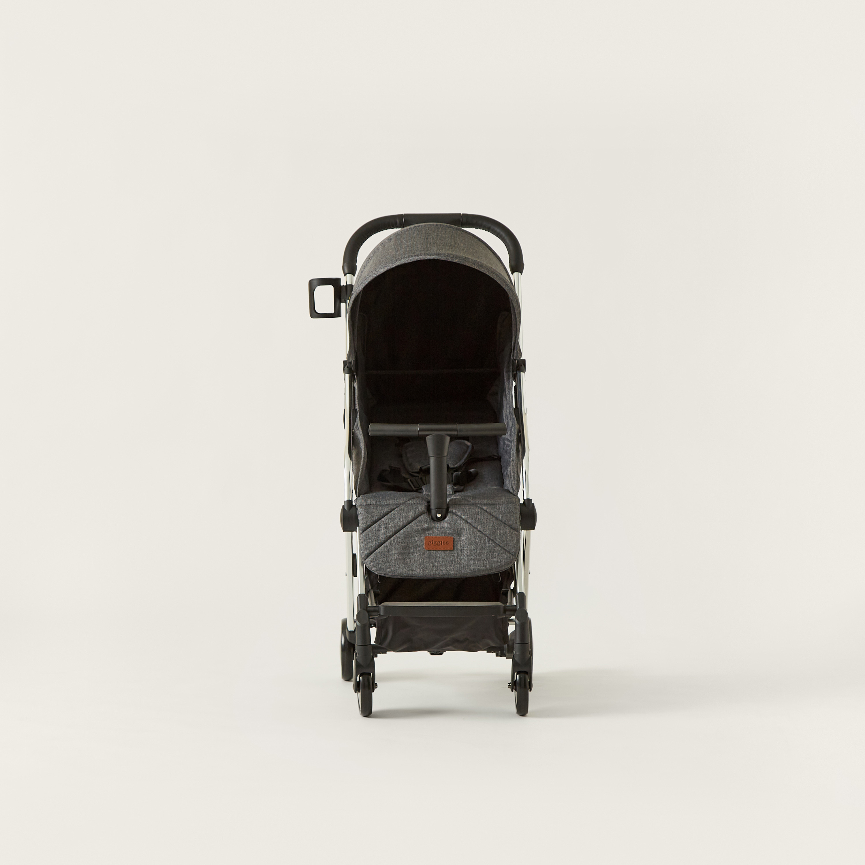 Zorro Dark Grey Foldable Baby Stroller with Sun Canopy (Upto 3 years)-baby-gear-strollersandprams-strollers-image-12