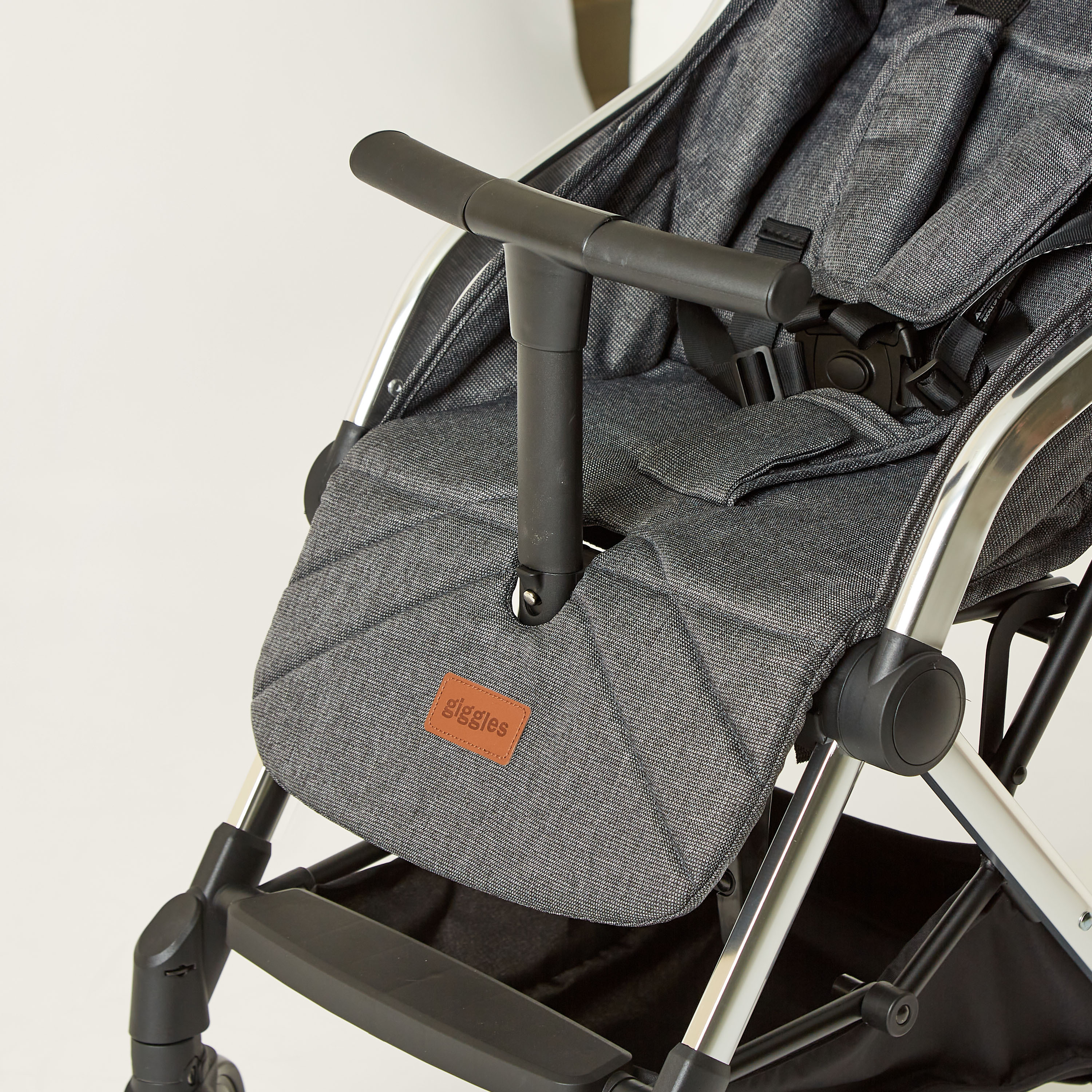 Zorro Dark Grey Foldable Baby Stroller with Sun Canopy (Upto 3 years)-baby-gear-strollersandprams-strollers-image-18