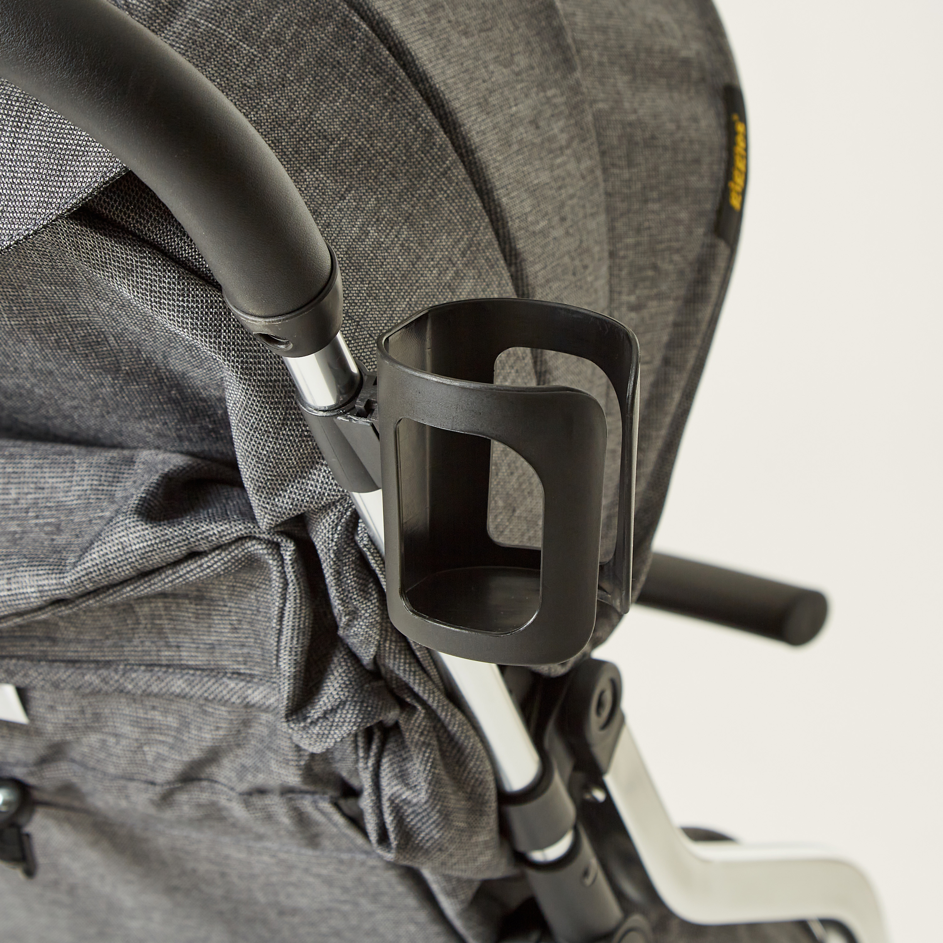 Zorro Dark Grey Foldable Baby Stroller with Sun Canopy (Upto 3 years)-baby-gear-strollersandprams-strollers-image-3