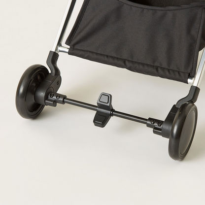 Zorro Light Grey Baby Stroller with Sun Canopy and 3-Fold System (Upto 3 years)