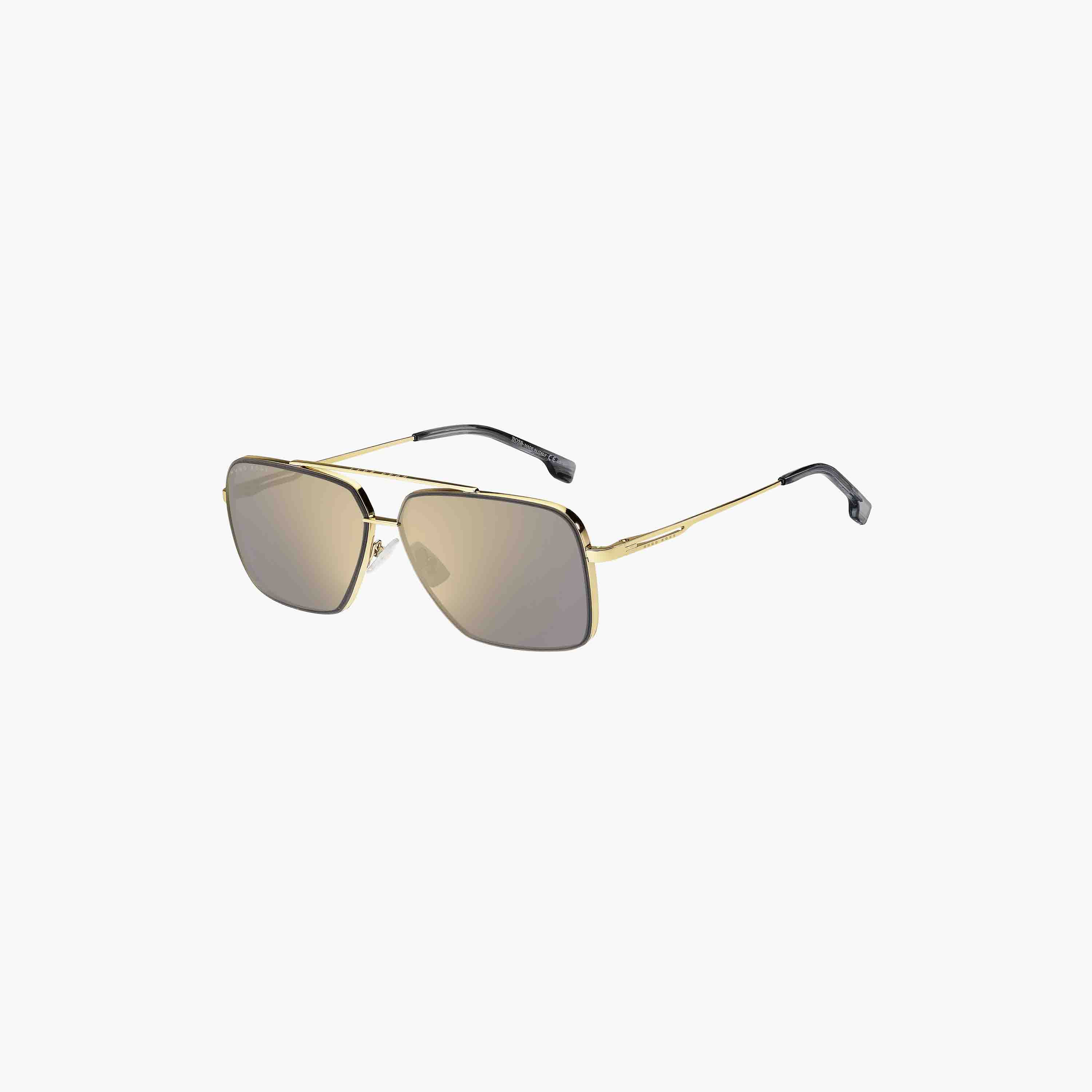 Hugo Boss Men's UV Protected Ivory Multilayer Lens 62 mm Square Sunglasses | 204336-men-sunglasses-image-1