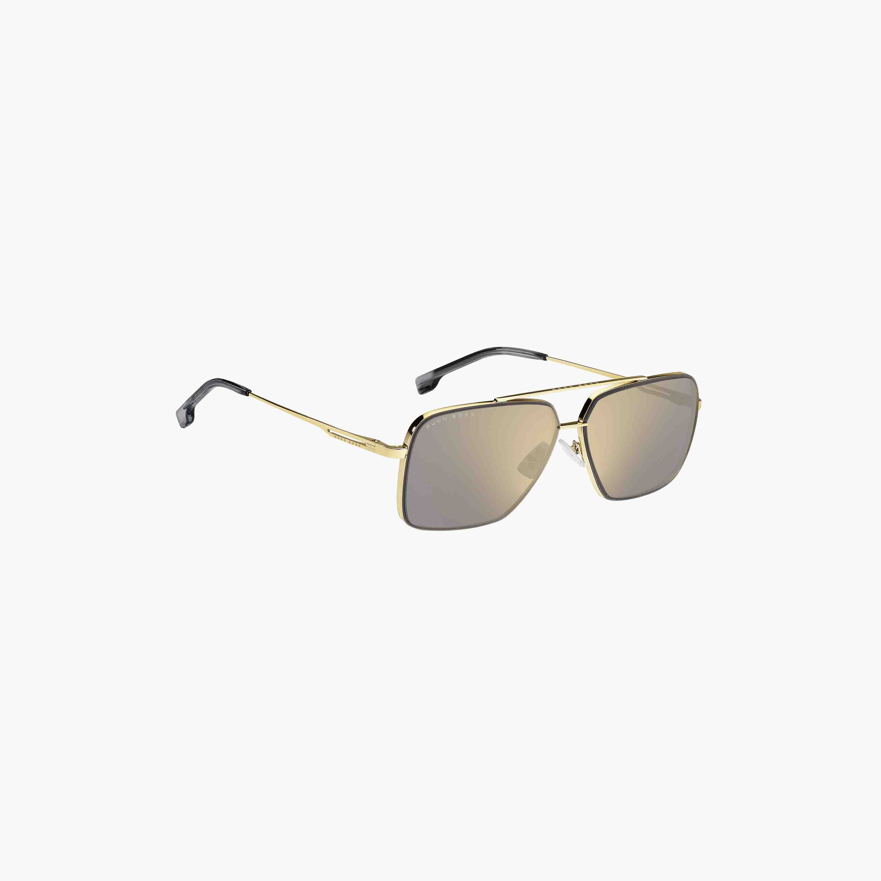 Hugo Boss Men's UV Protected Ivory Multilayer Lens 62 mm Square Sunglasses | 204336-men-sunglasses-image-2