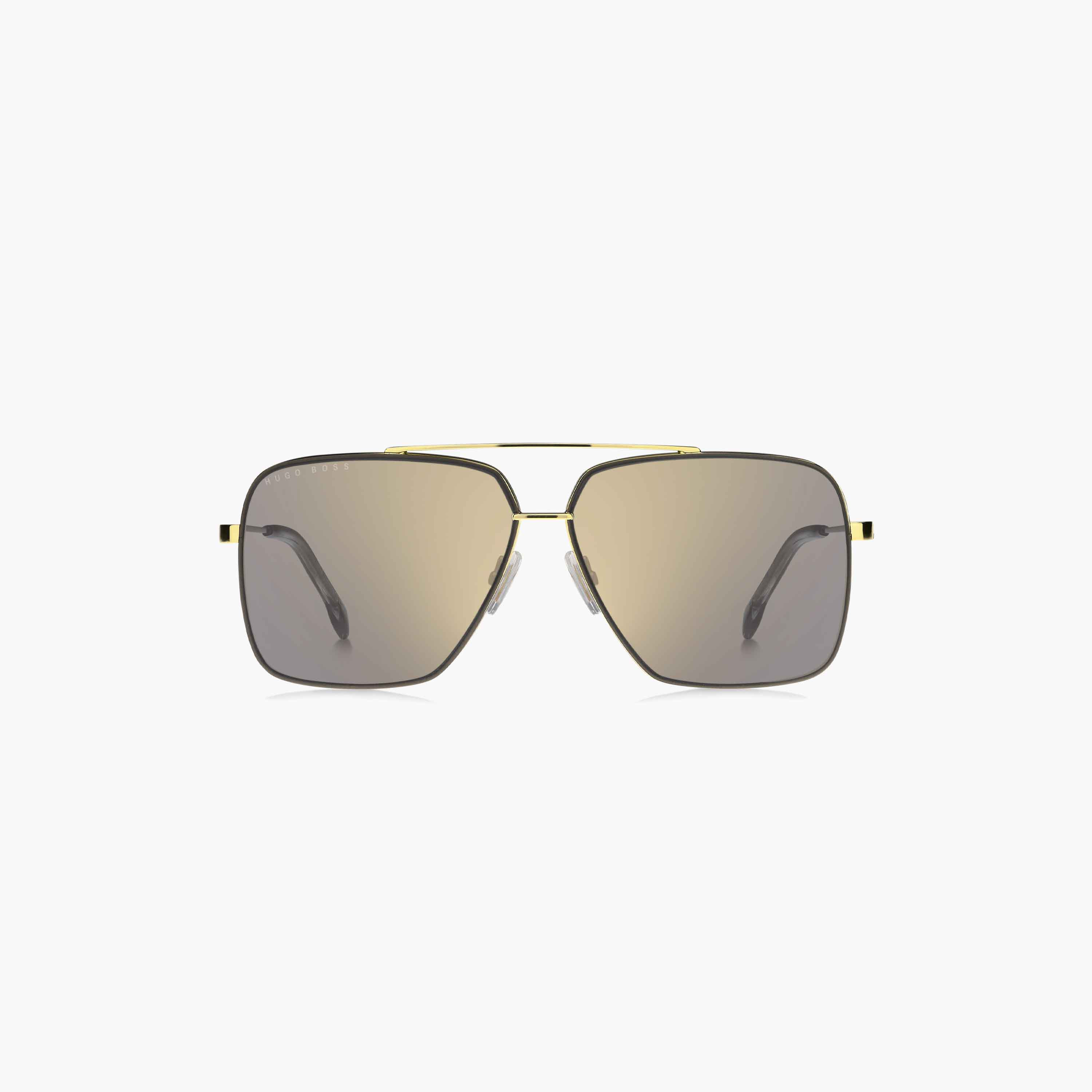 Hugo Boss Men's UV Protected Ivory Multilayer Lens 62 mm Square Sunglasses | 204336-men-sunglasses-image-3
