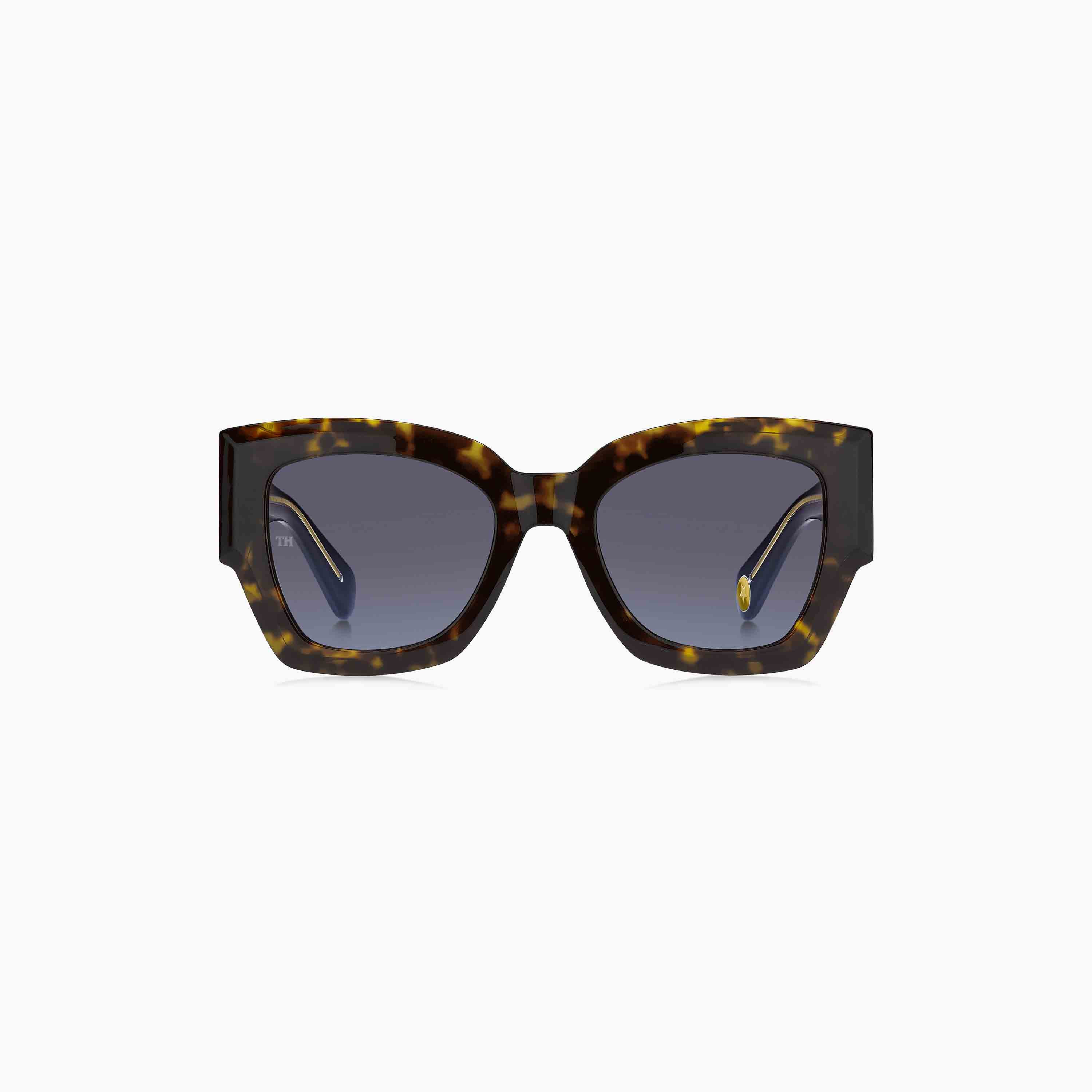 Tommy Hilfiger Women's UV Protected Grey Azure Lens 51 mm Cat Eye Sunglasses | 204387-women-sunglasses-image-4
