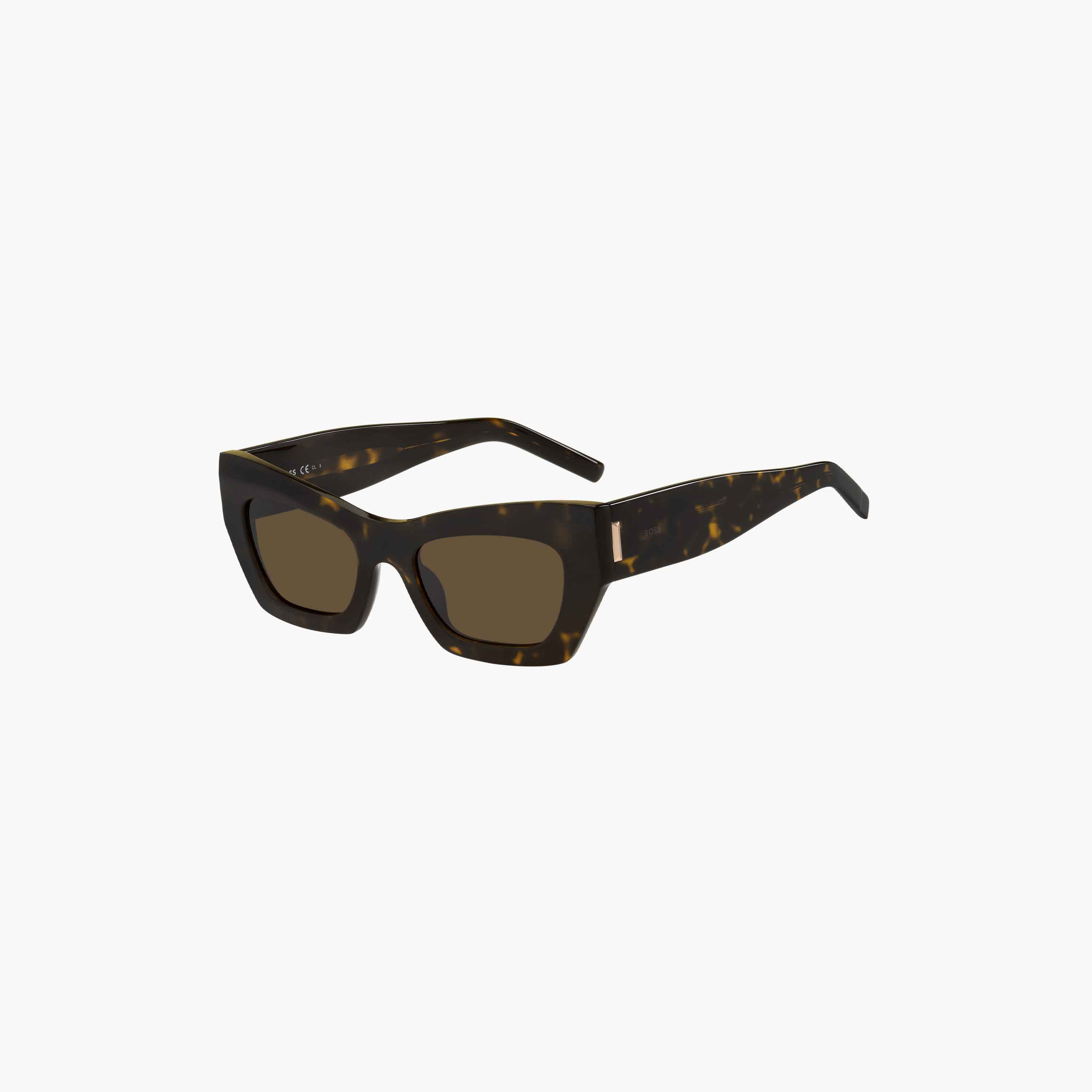 Hugo Women Uv Protected Brown Lens Rectangle Sunglass-girls-accessories-sunglasses-image-1
