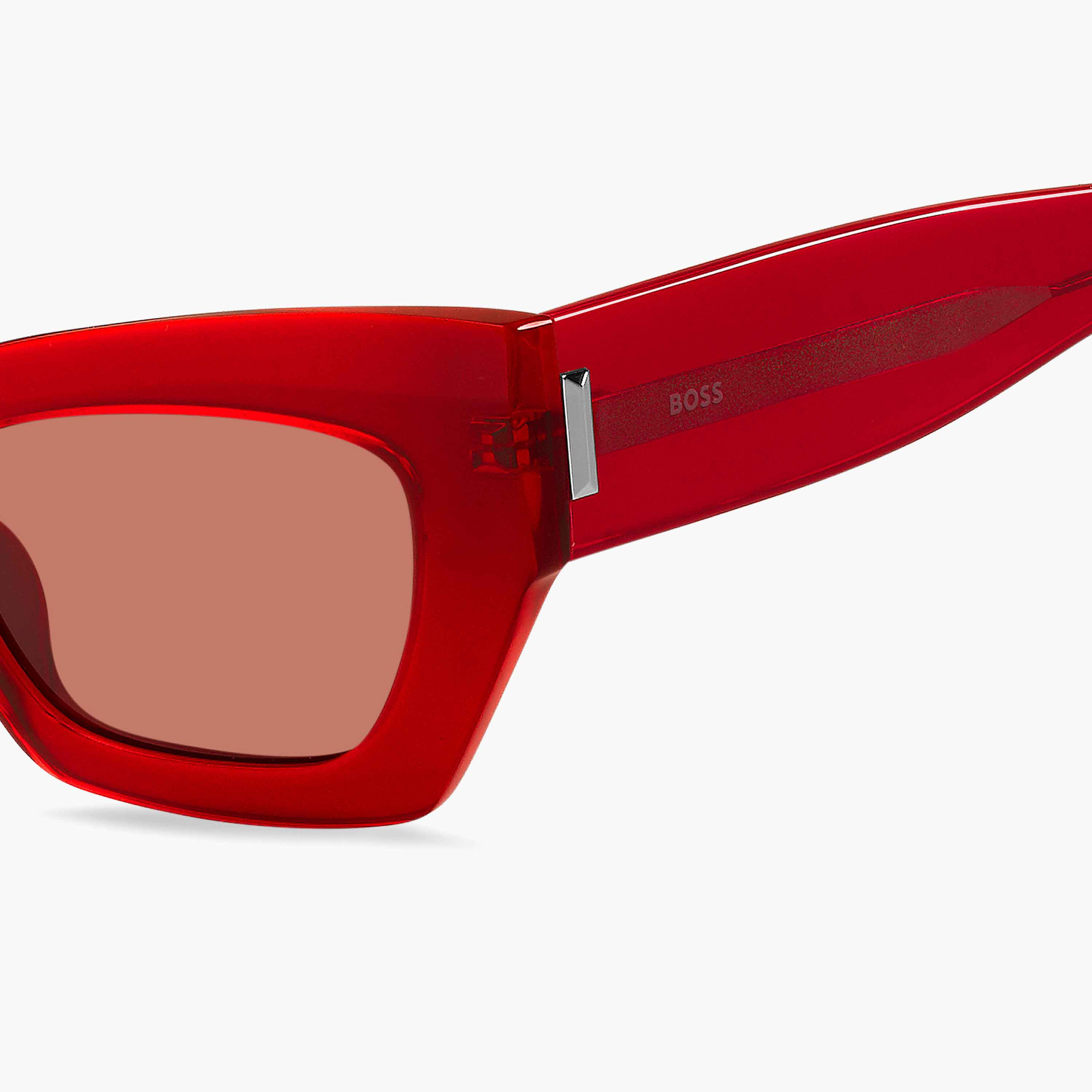 Hugo Boss Women's UV Protected Pink Lens 52 mm Cat Eye Sunglasses | 204842-girls-accessories-sunglasses-image-4