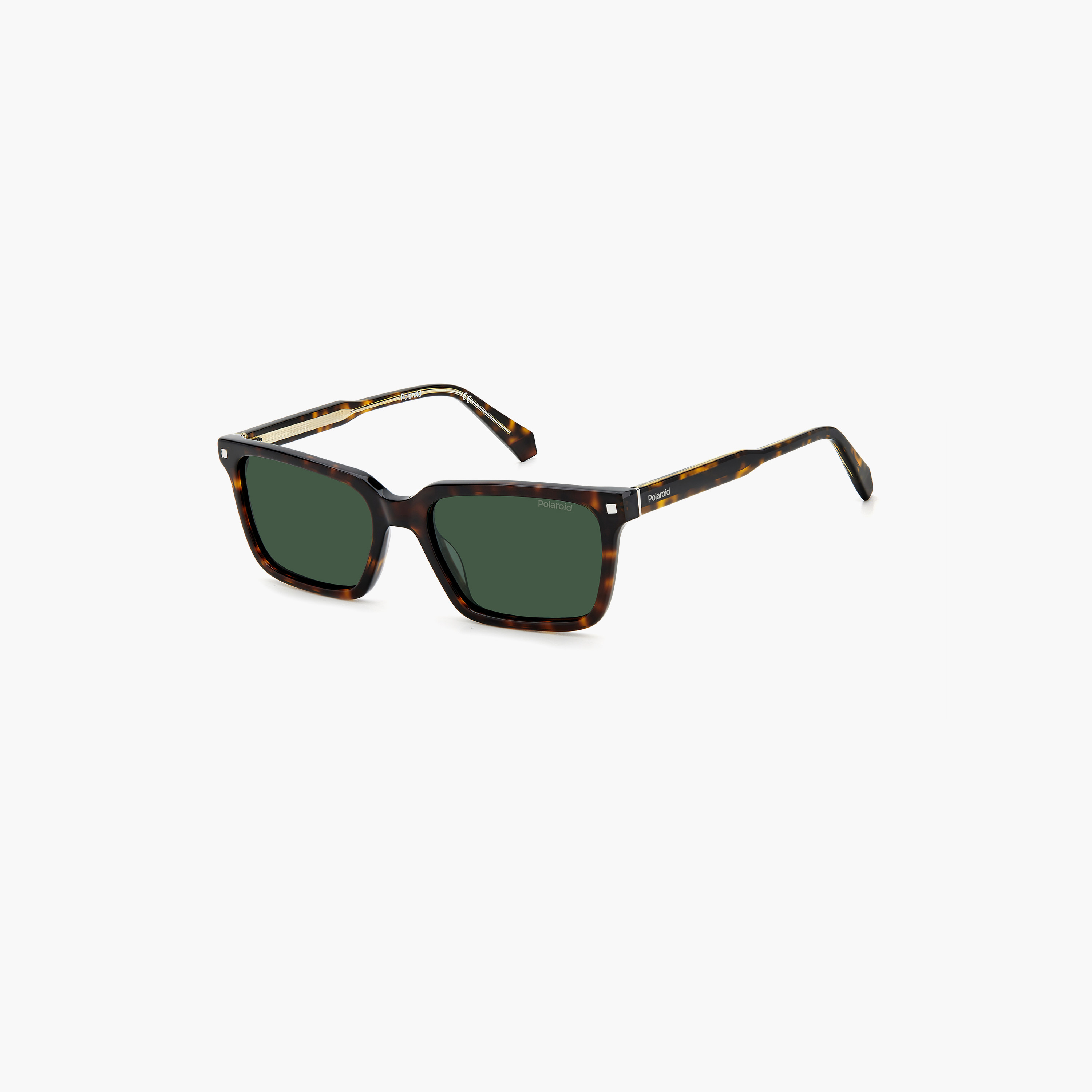 Polaroid Polarised and UV Protected Green Lens Rectangle Sunglass-girls-accessories-sunglasses-image-1