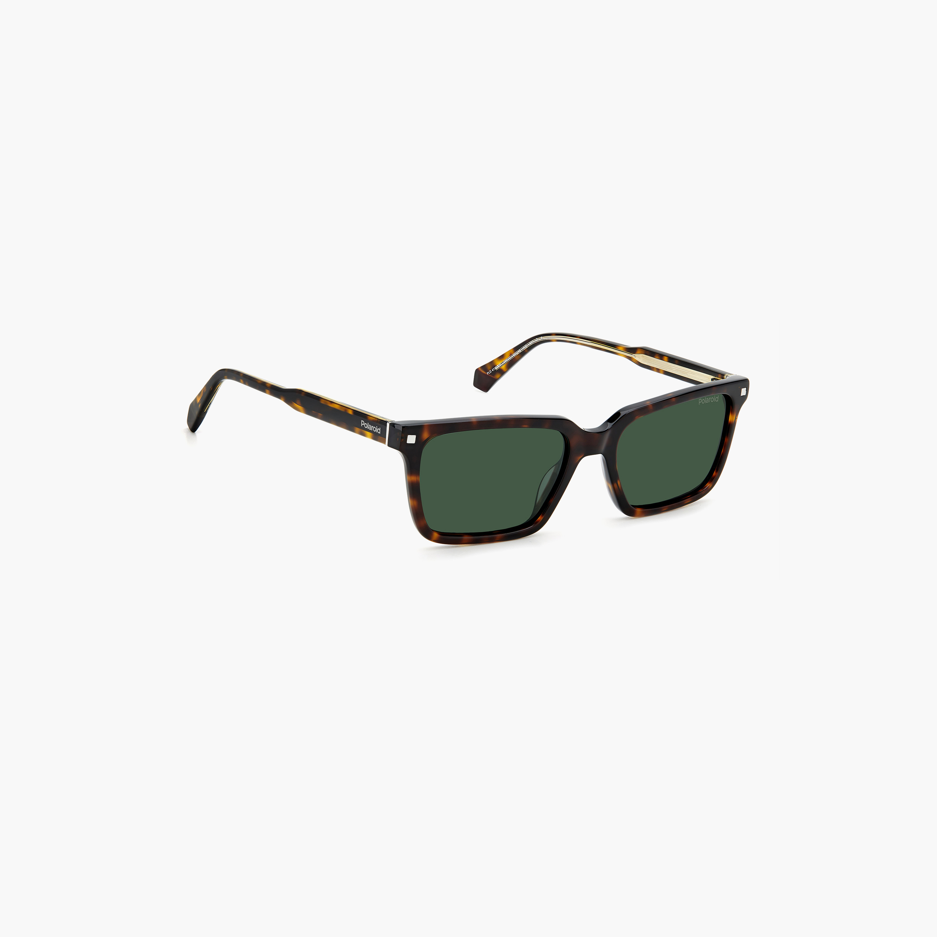 Polaroid Polarised and UV Protected Green Lens Rectangle Sunglass-girls-accessories-sunglasses-image-2
