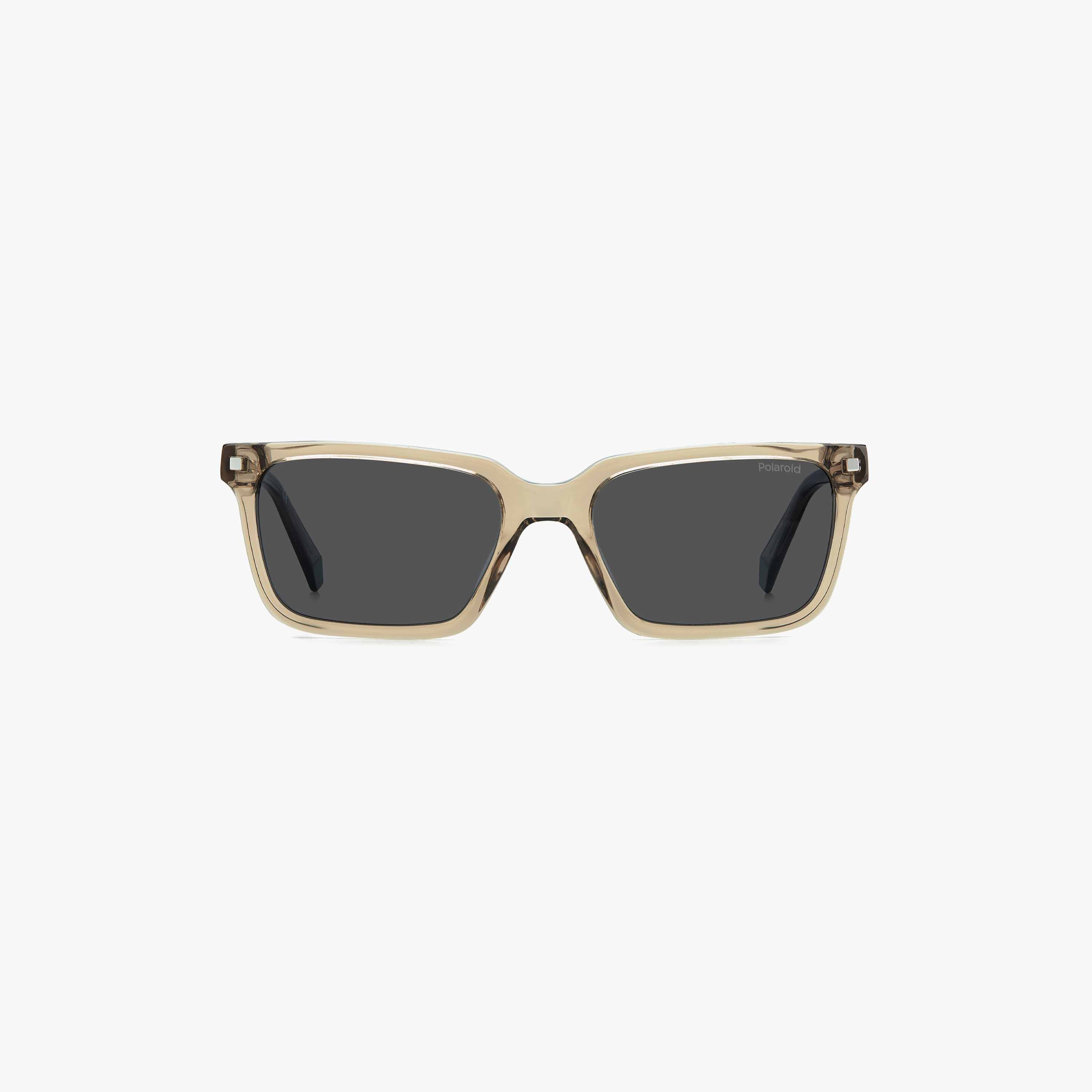 Polaroid Men's Polarized and UV Protected Grey Lens 55 mm Rectangular Sunglasses | 204799-girls-accessories-sunglasses-image-3