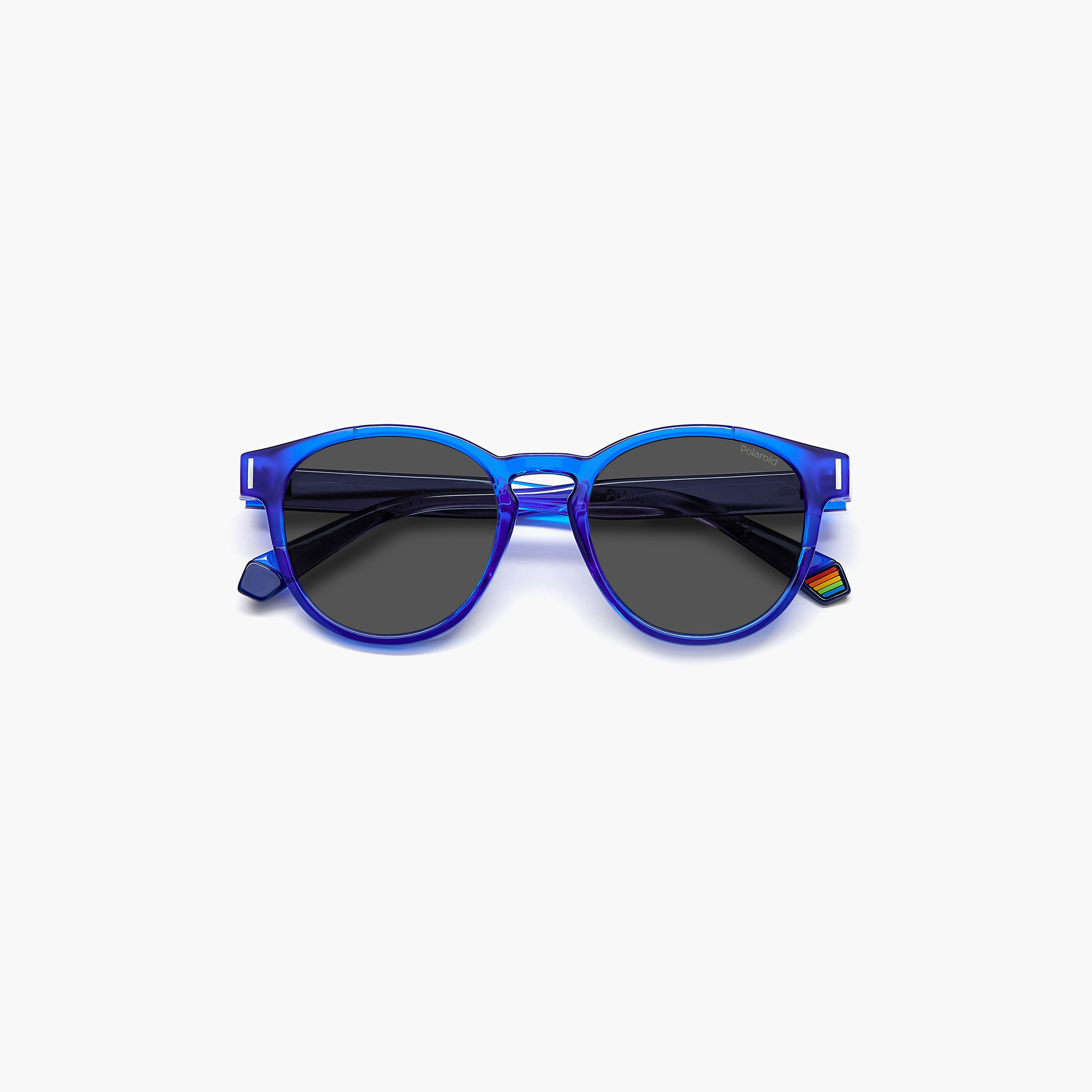 Polaroid Polarized and UV Protected Blue Lens 51 mm Pantos Sunglasses | 204847-men-sunglasses-image-4