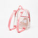 Barbie Print Zipper Backpack with Adjustable Shoulder Straps-Girl%27s Backpacks-thumbnail-1