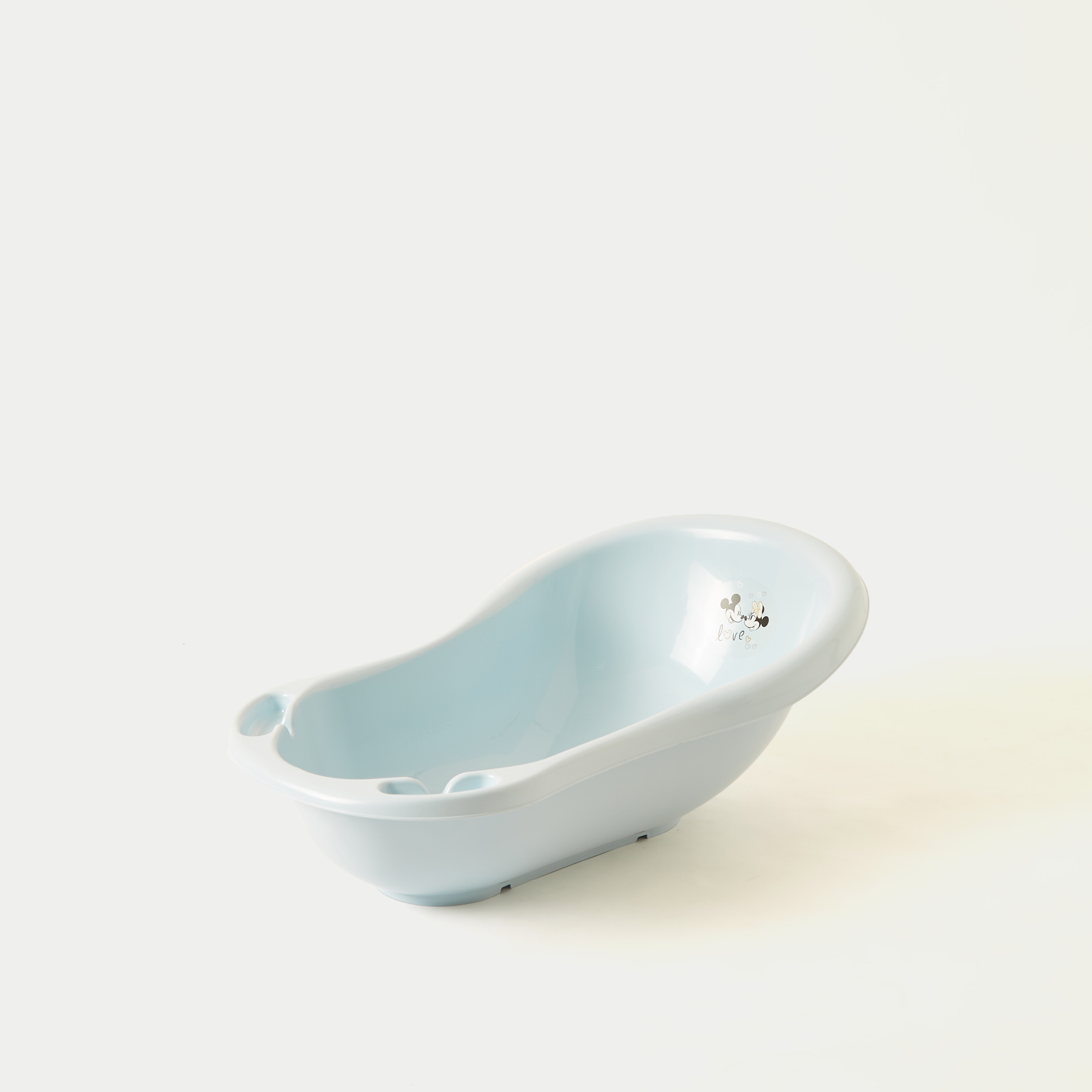 Keeper Minnie and Mickey Mouse Print Bathtub with Plug-baby-bathandcare-bathtubs-image-1
