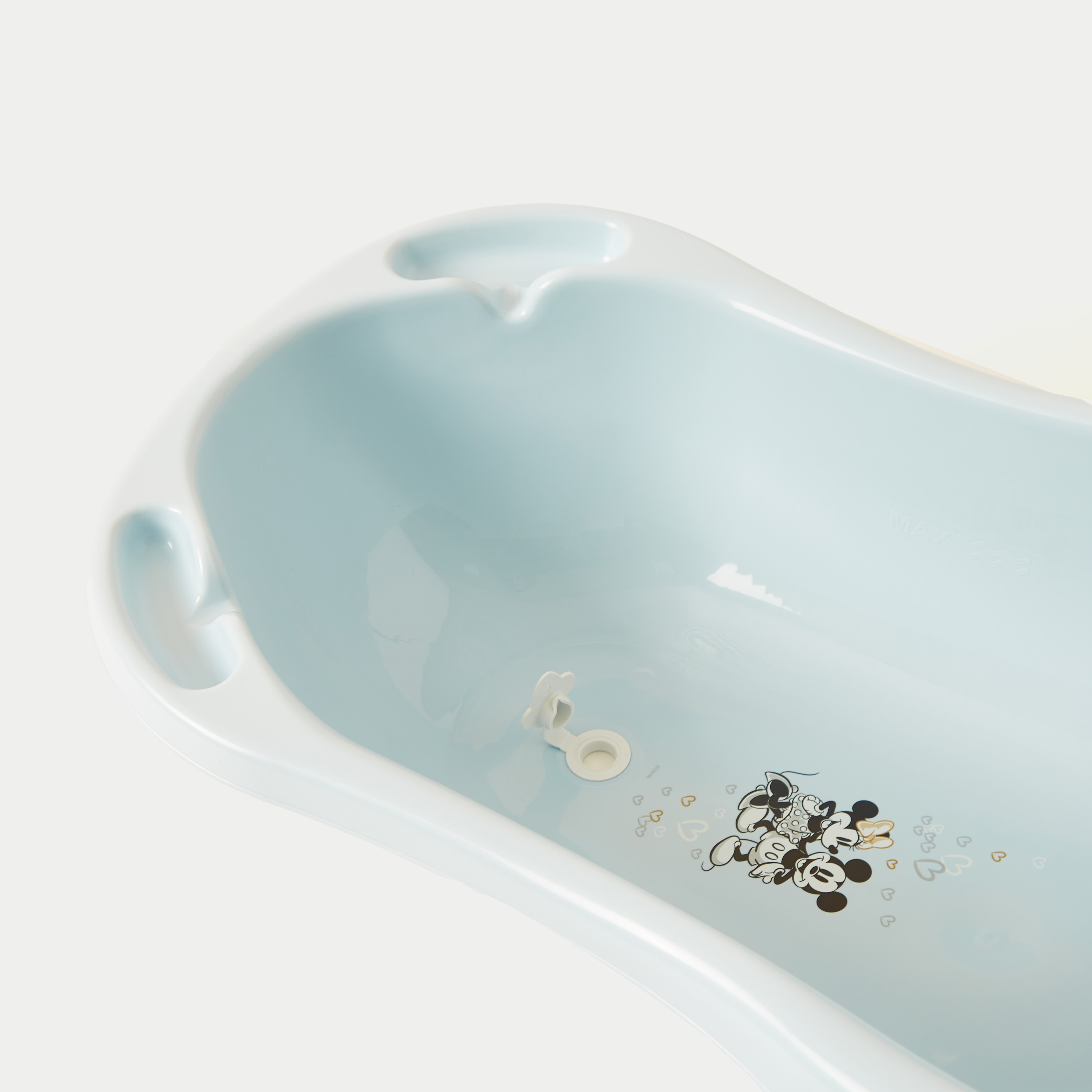 Keeper Minnie and Mickey Mouse Print Bathtub with Plug-baby-bathandcare-bathtubs-image-4