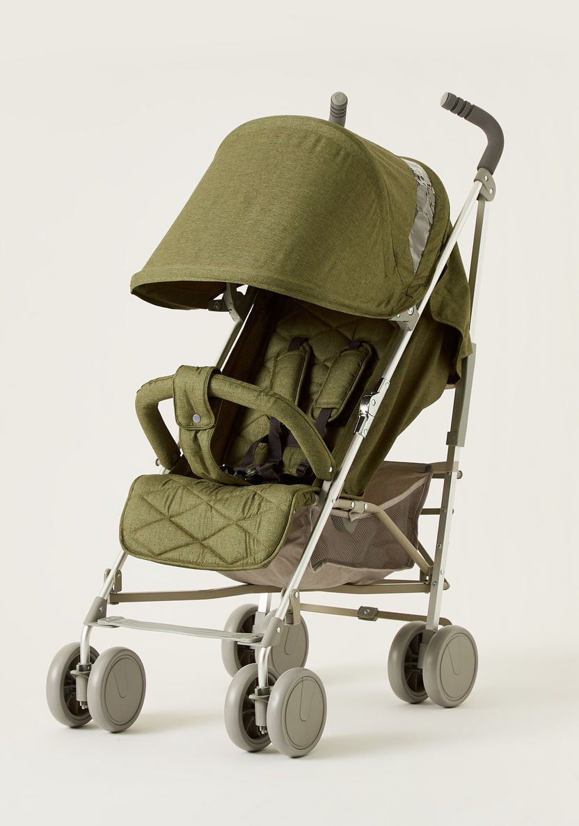 Giggles Green Touring Buggy with Sun Canopy (Upto 3 years)-Buggies-image-0
