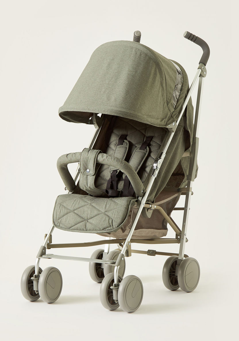 Giggles Grey Touring Buggy with Sun Canopy (Upto 3 years)-Buggies-image-0