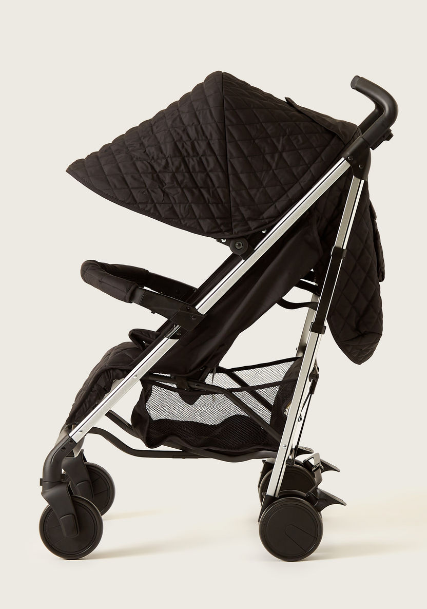 Giggles Solex Black Foldable Buggy with Multi-Position Reclining Seat (Upto 3 years)-Buggies-image-2