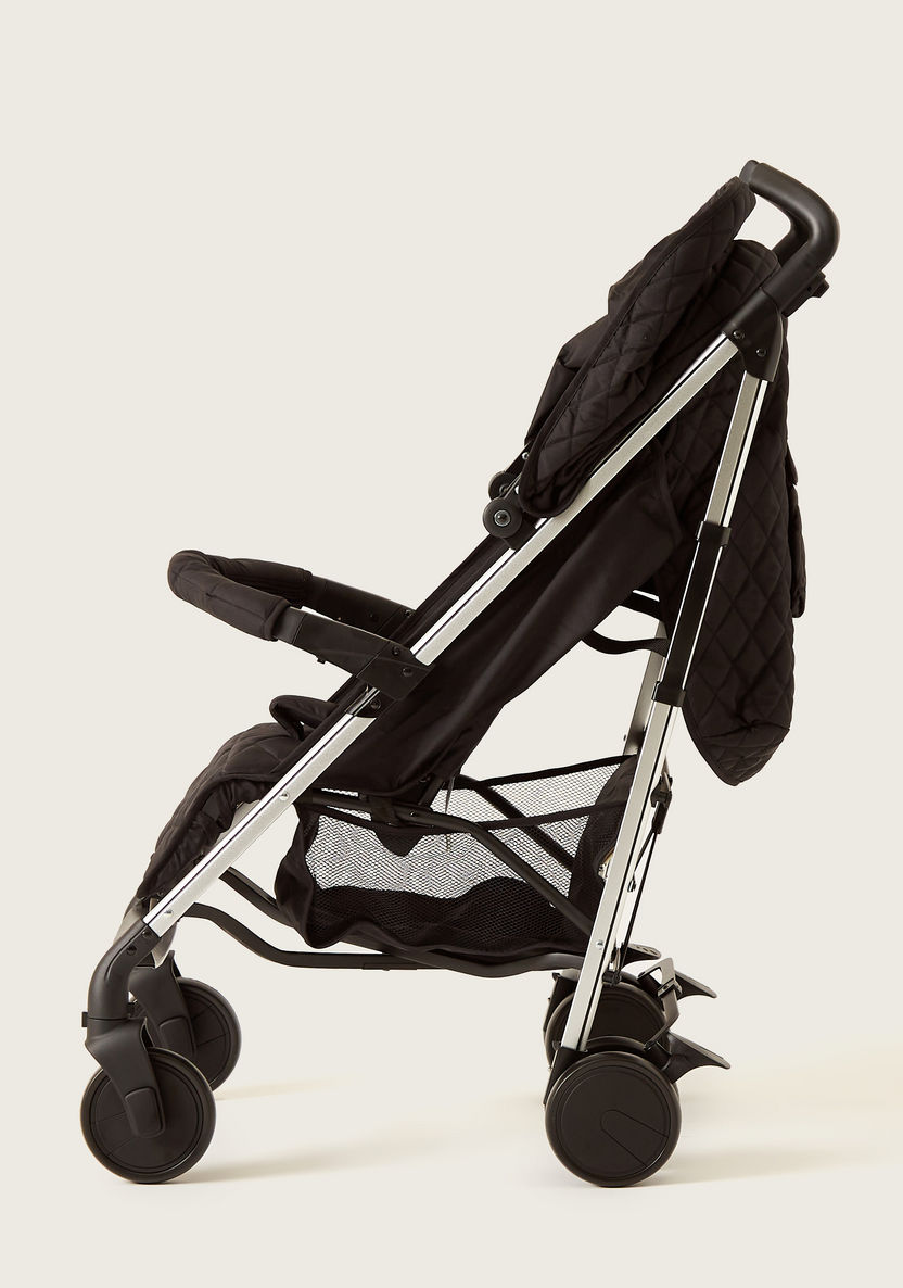 Giggles Solex Black Foldable Buggy with Multi-Position Reclining Seat (Upto 3 years)-Buggies-image-4