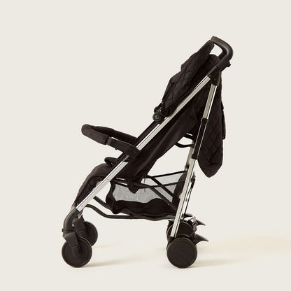 Giggles Solex Black Foldable Buggy with Multi-Position Reclining Seat (Upto 3 years)