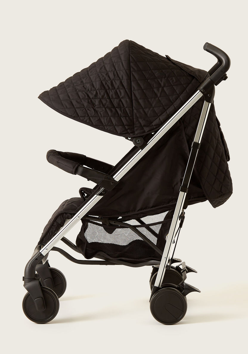 Giggles Solex Black Foldable Buggy with Multi-Position Reclining Seat (Upto 3 years)-Buggies-image-5