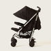 Giggles Solex Black Foldable Buggy with Multi-Position Reclining Seat (Upto 3 years)-Buggies-thumbnailMobile-6