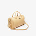 Elle Logo Embossed Duffel Bag with Double Handles-Duffle Bags-thumbnailMobile-2