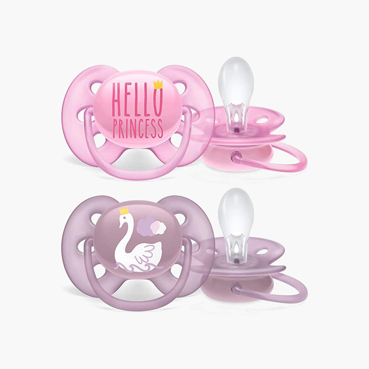 Philips Avent 2-Piece Ultra Soft Soother Set - 6-18 months-baby-feeding-pacifiers-image-2