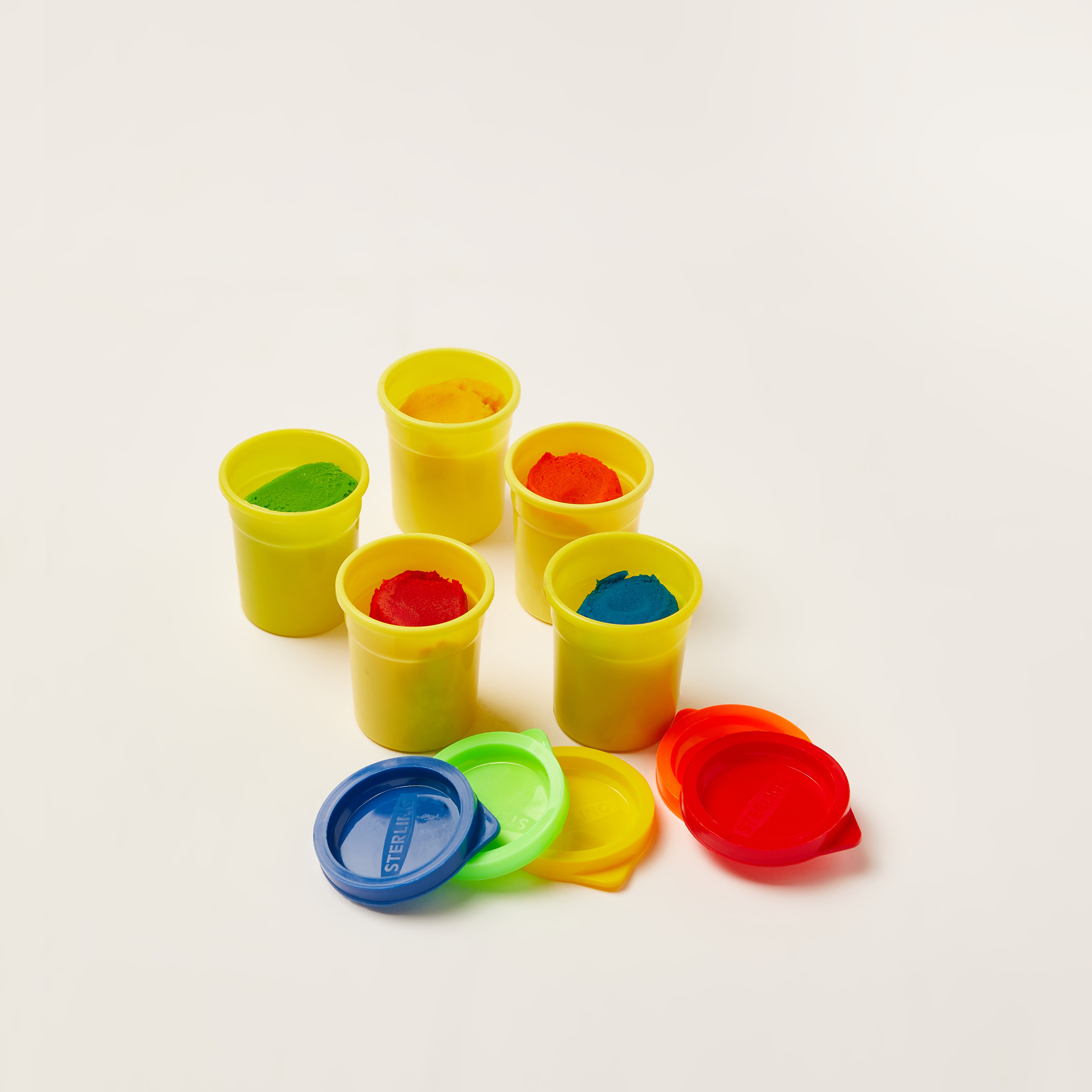 عجينة تشكيل كرافت من جونيورز - طقم من 5 قطع-toys-educational-doughtoys-image-4