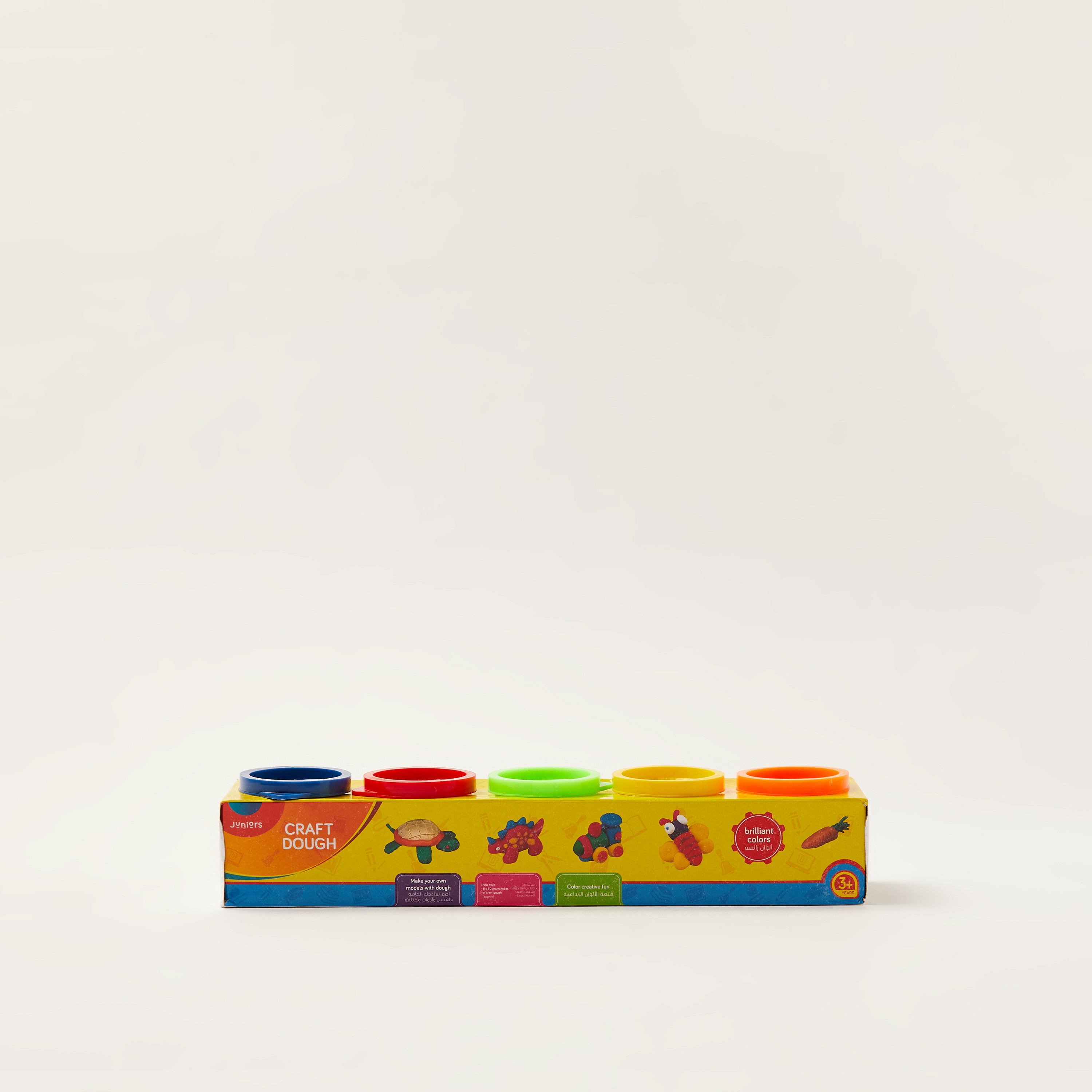 عجينة تشكيل كرافت من جونيورز - طقم من 5 قطع-toys-educational-doughtoys-image-5