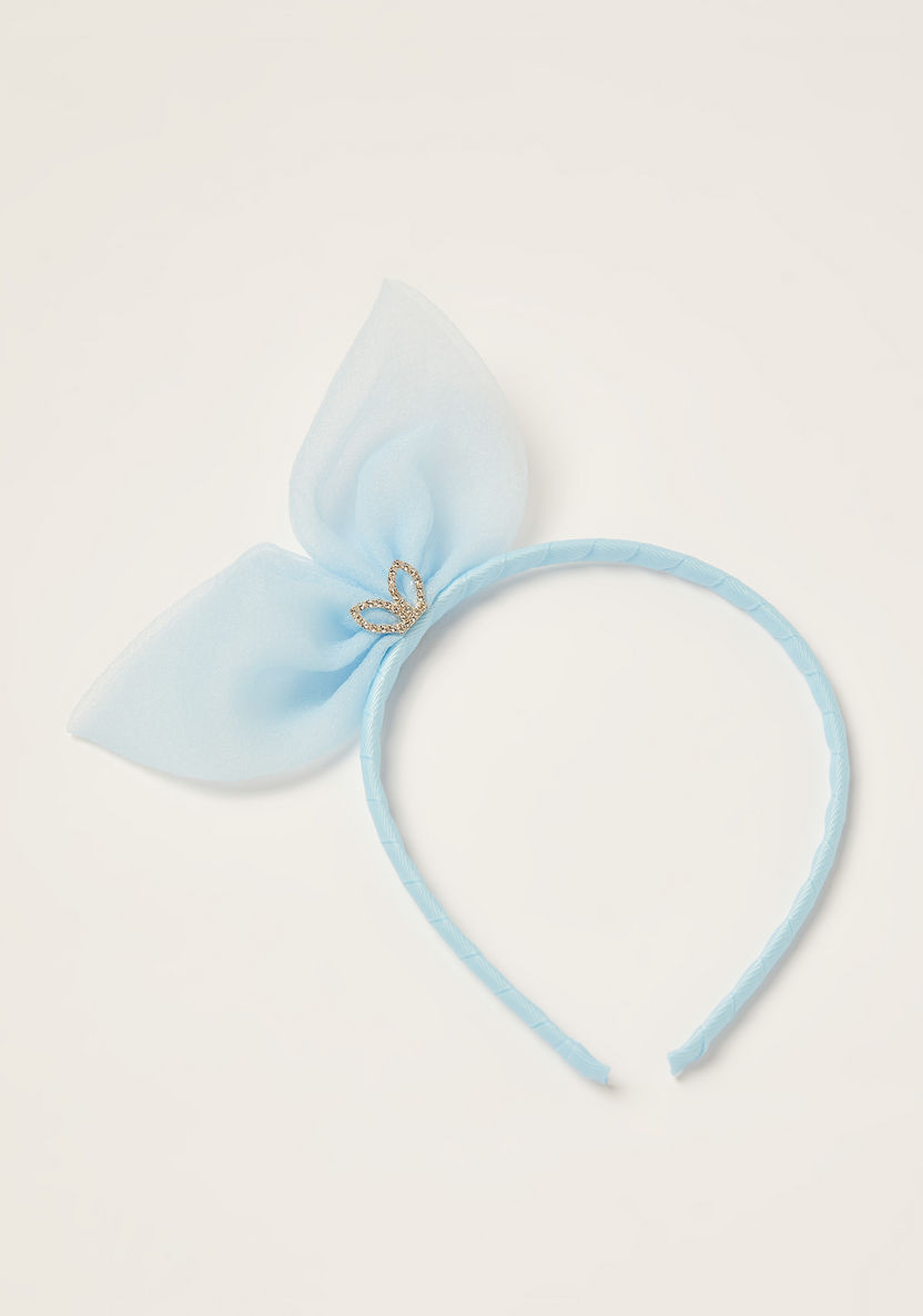 Charmz Bow Accented Headband-Hair Accessories-image-0